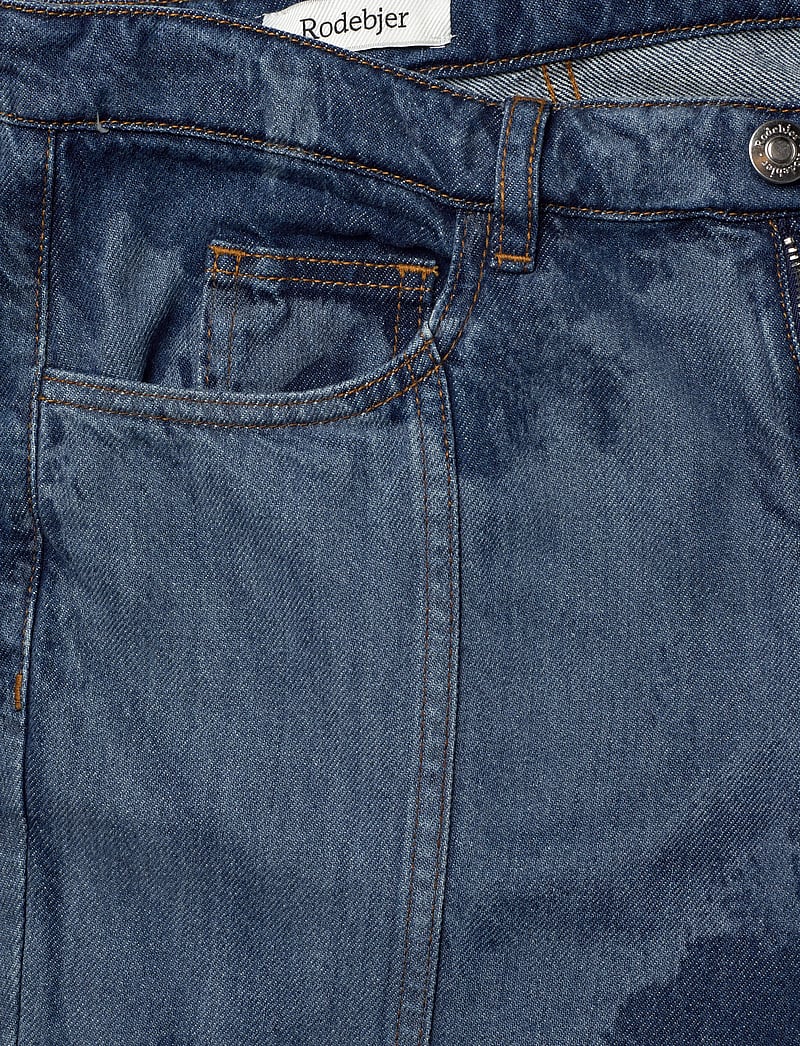 RODEBJER - Rodebjer Wiona Denim Flower - schlaghosen - indigo - 2