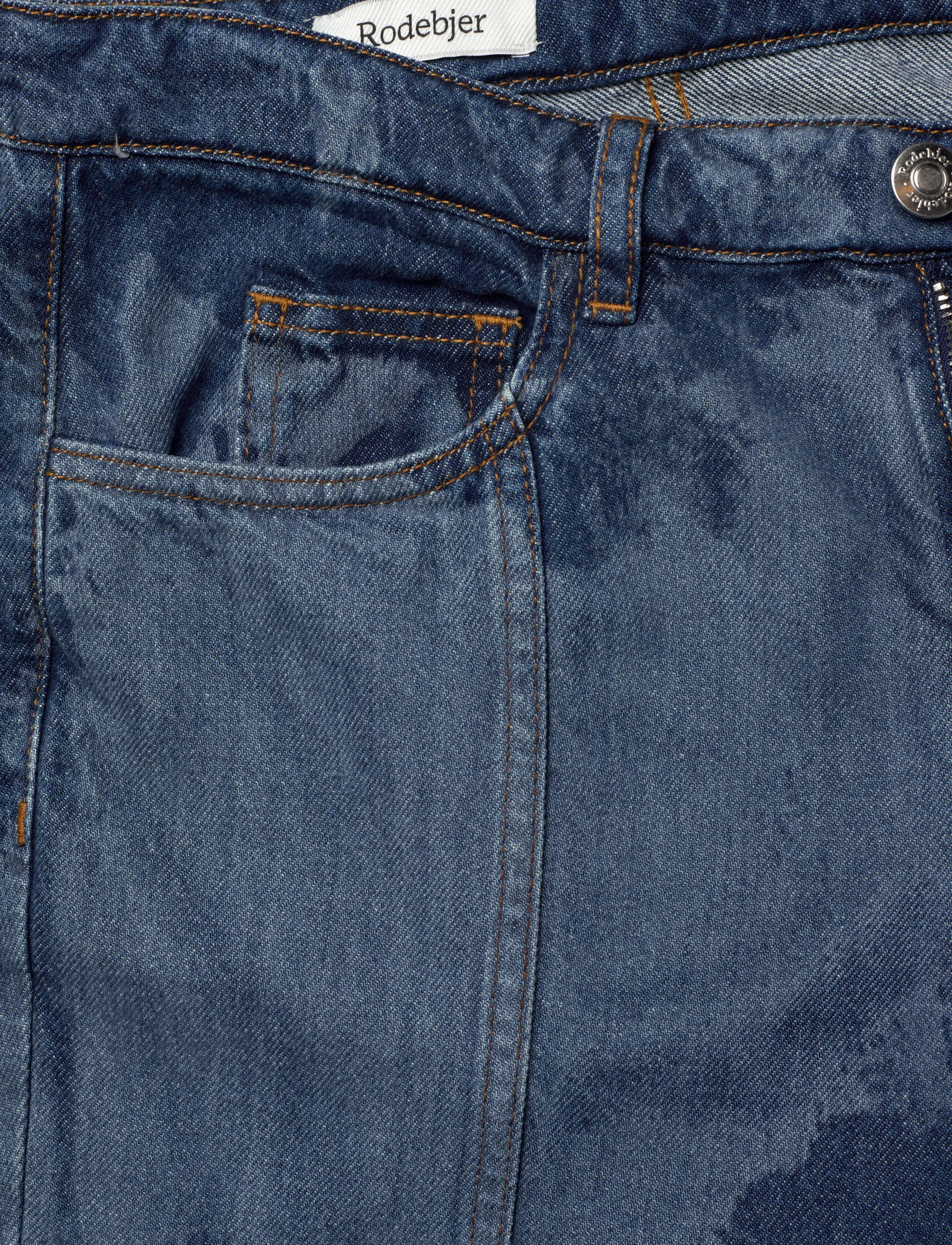 RODEBJER - Rodebjer Wiona Denim Flower - flared jeans - indigo - 2