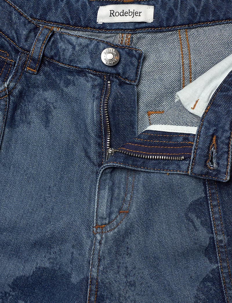 RODEBJER - Rodebjer Wiona Denim Flower - schlaghosen - indigo - 3