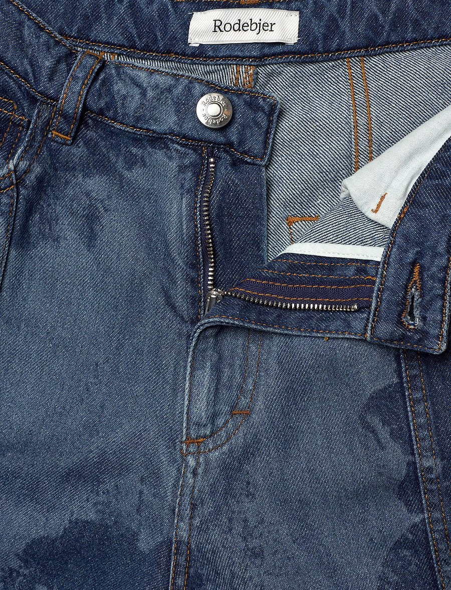 RODEBJER - Rodebjer Wiona Denim Flower - flared jeans - indigo - 3