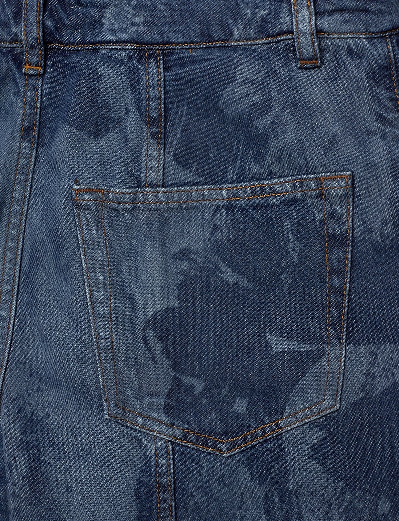 RODEBJER - Rodebjer Wiona Denim Flower - schlaghosen - indigo - 4