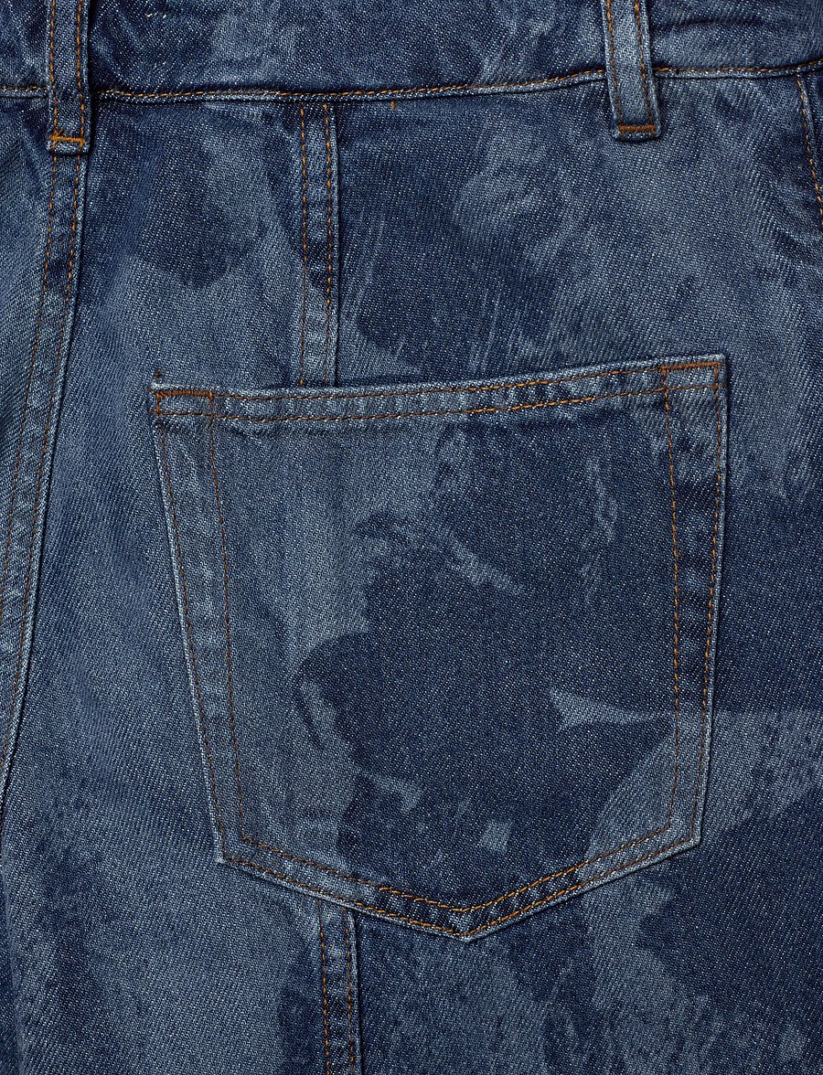 RODEBJER - Rodebjer Wiona Denim Flower - flared jeans - indigo - 4