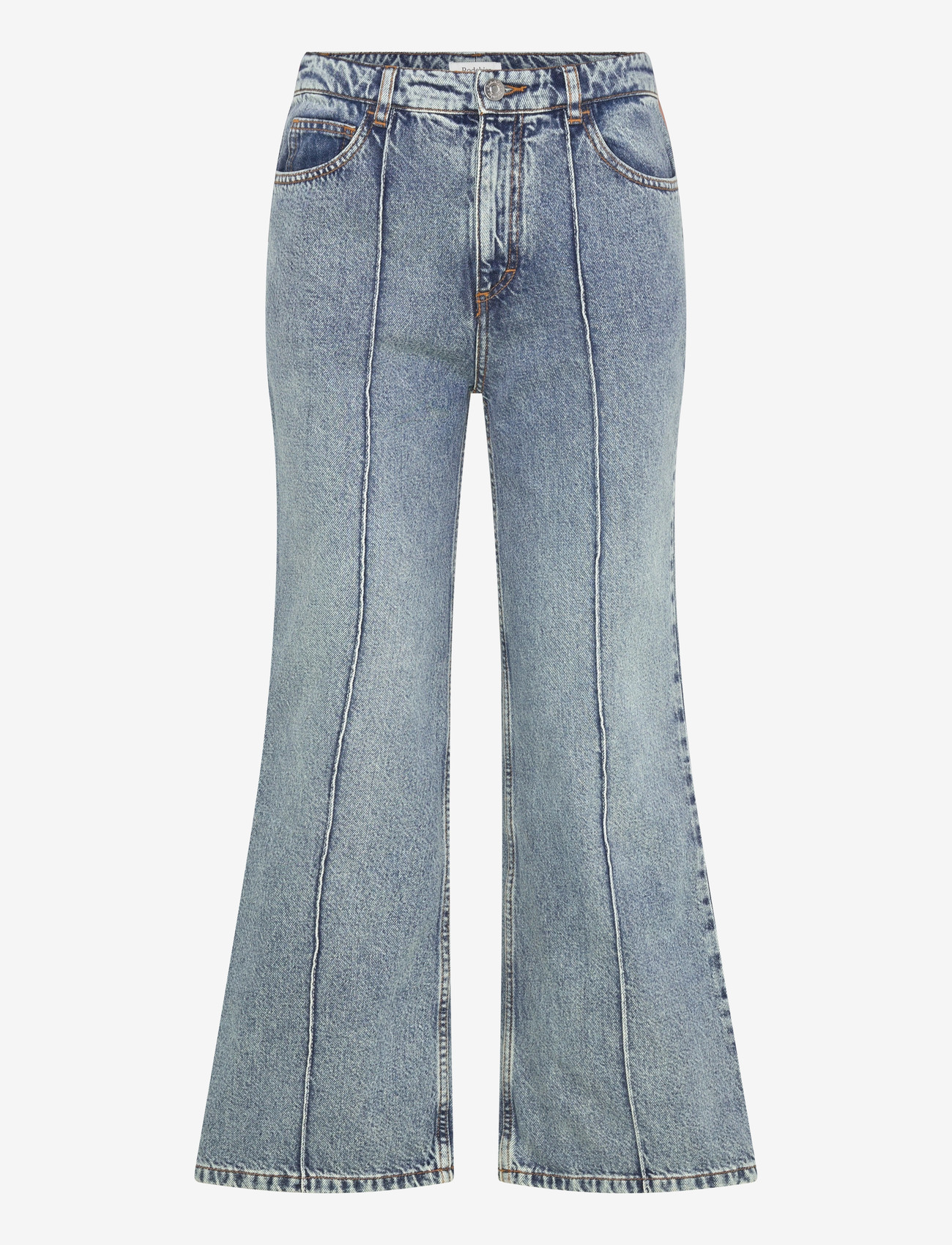 RODEBJER - Rodebjer Fala Wash - flared jeans - indigo - 1