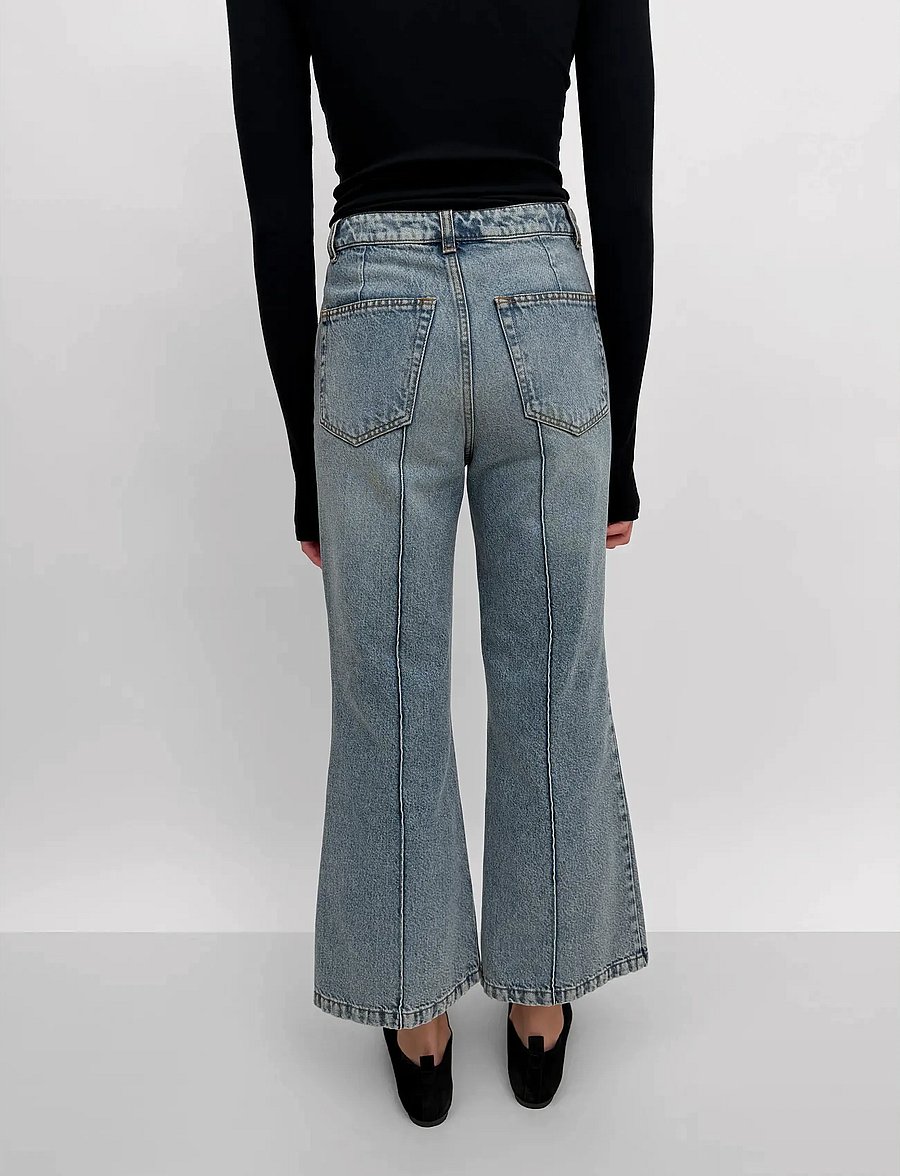 RODEBJER - Rodebjer Fala Wash - schlaghosen - indigo - 3