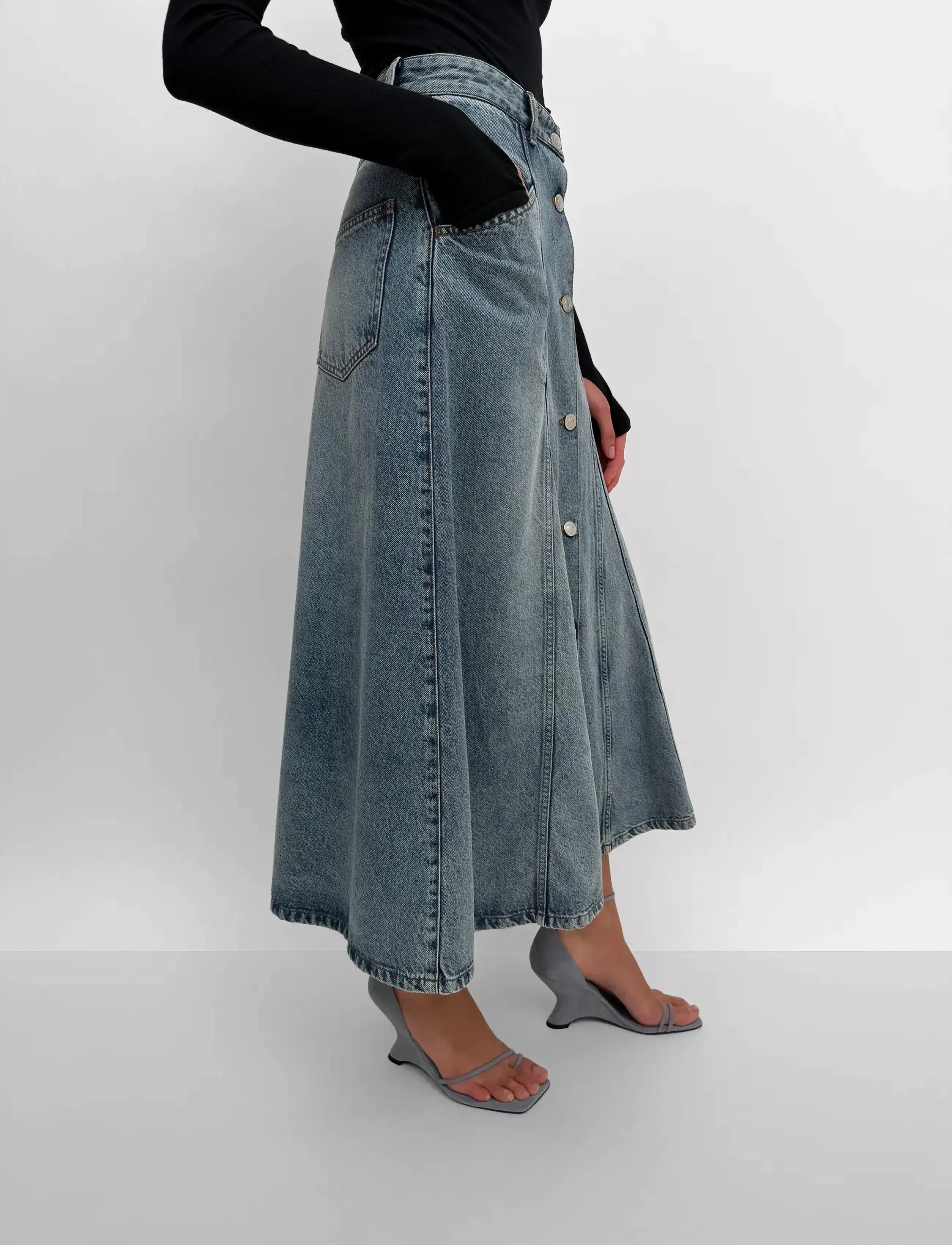 RODEBJER - Rodebjer London Wash - maksihame - indigo - 3