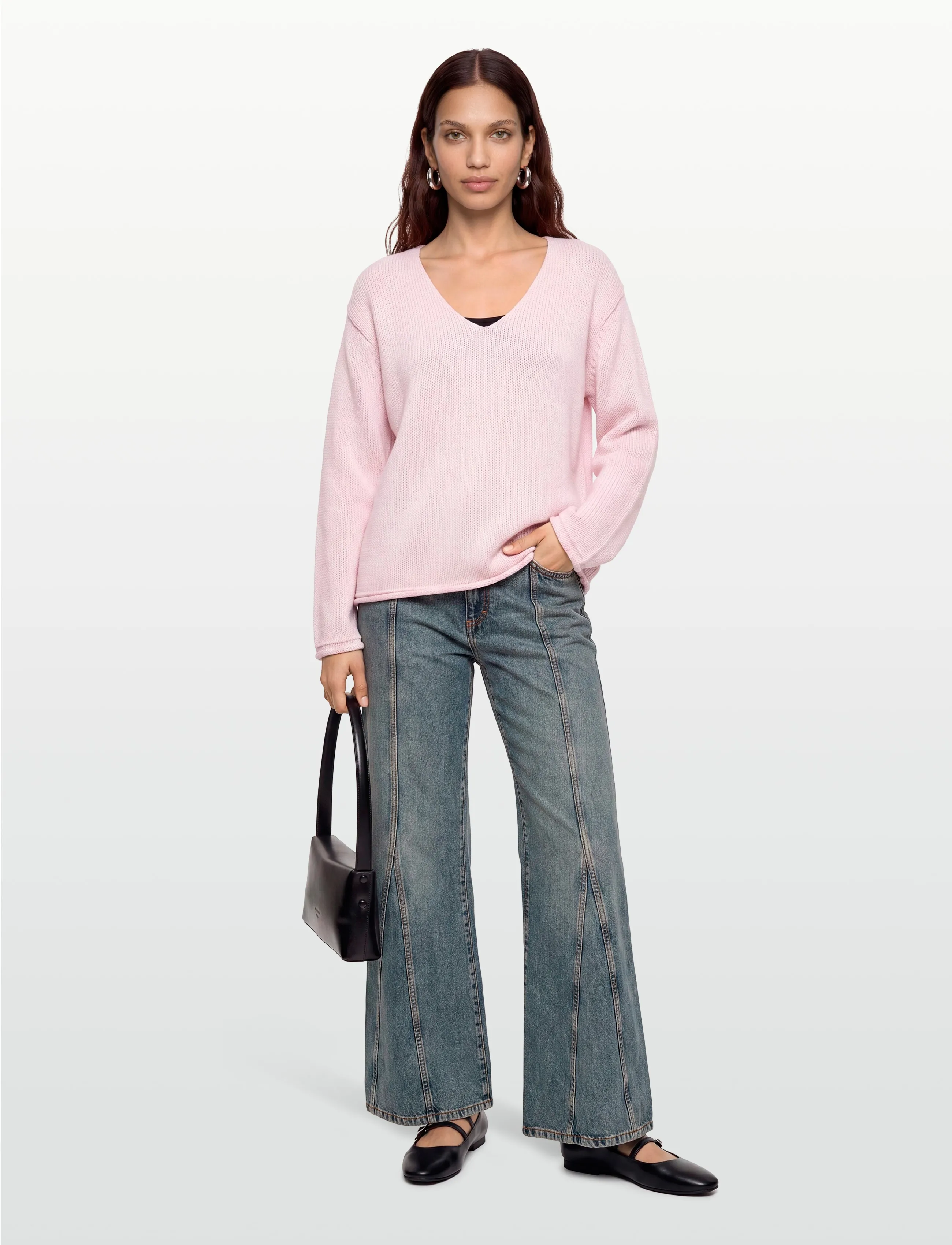 RODEBJER Wiona Wash, M, Jeans, Blau - Flares, Frauen