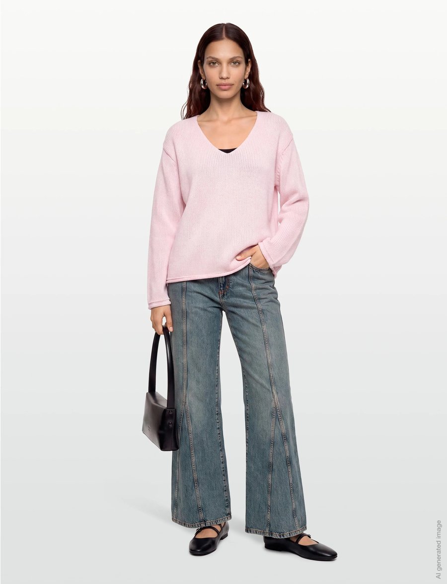 RODEBJER - RODEBJER WIONA WASH - flared jeans - indigo - 0