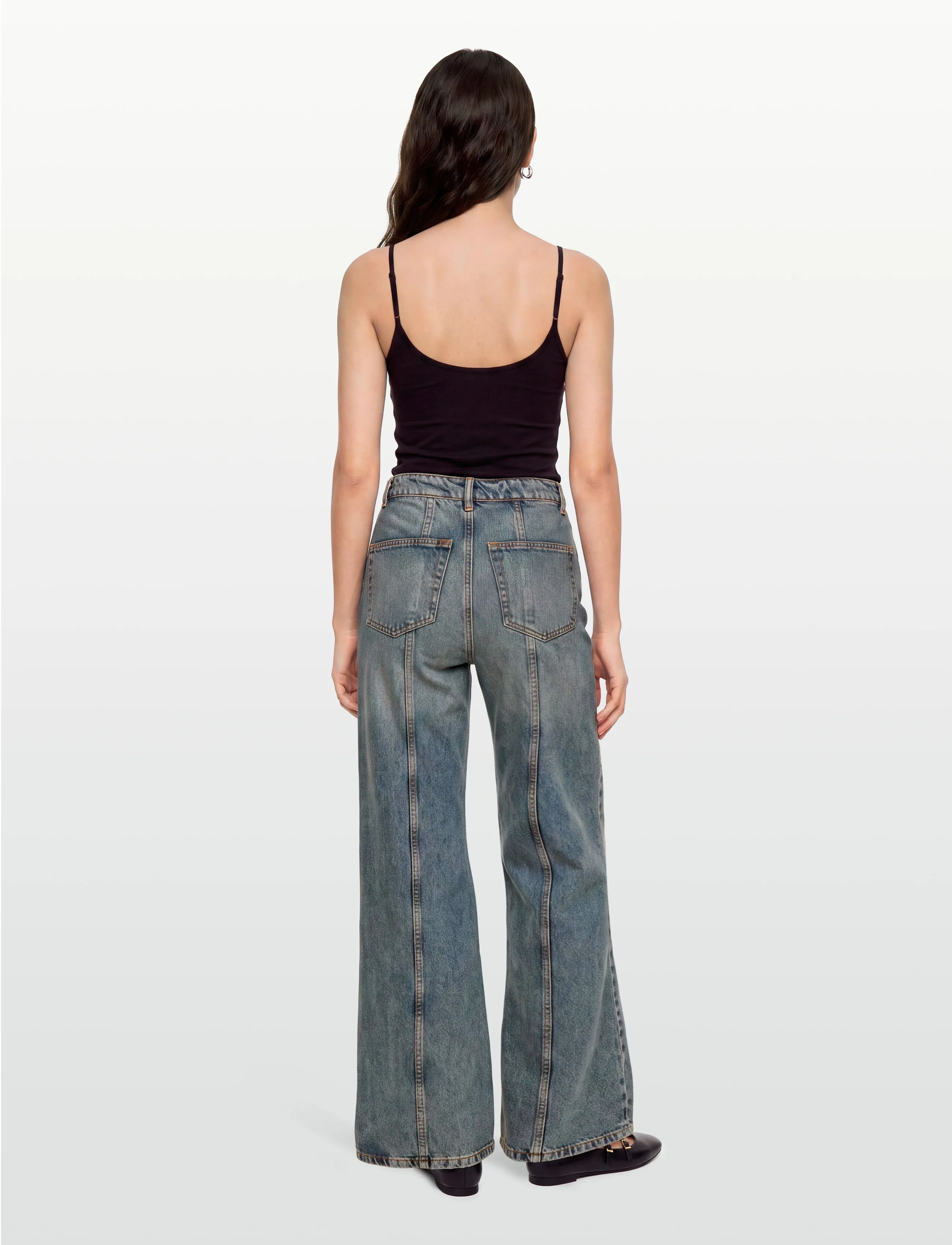 RODEBJER - RODEBJER WIONA WASH - flared jeans - indigo - 4
