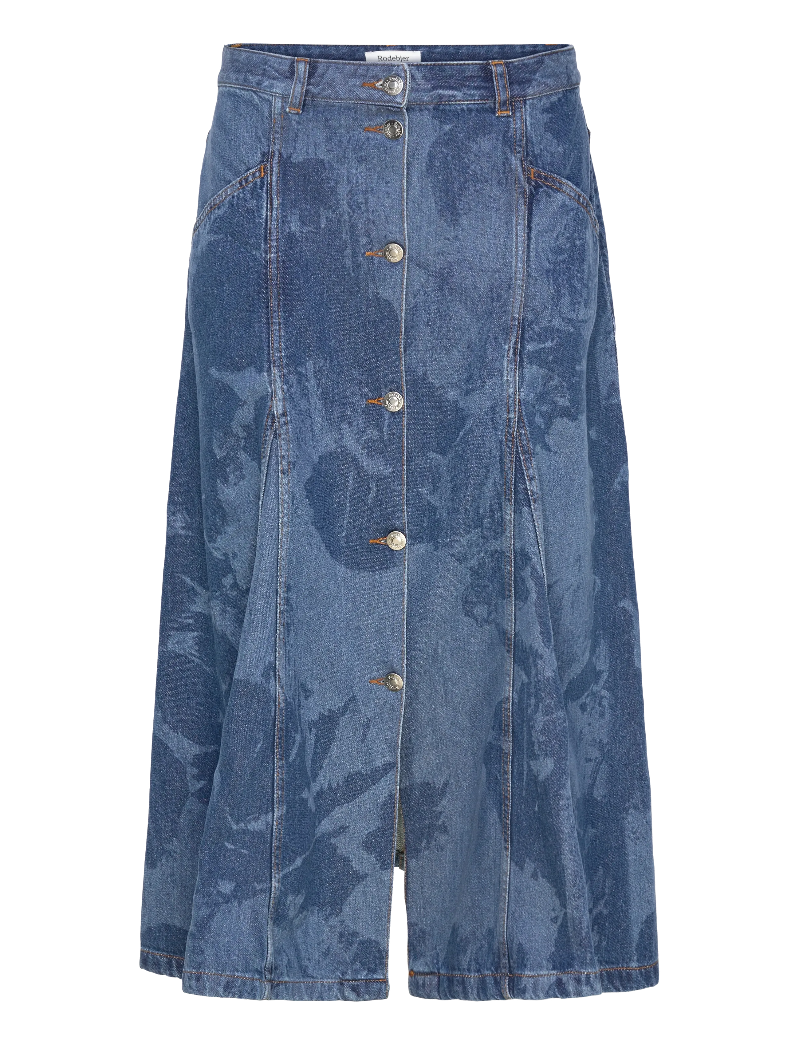 RODEBJER Rodebjer London Denim Flower - Seelikud - INDIGO / blue