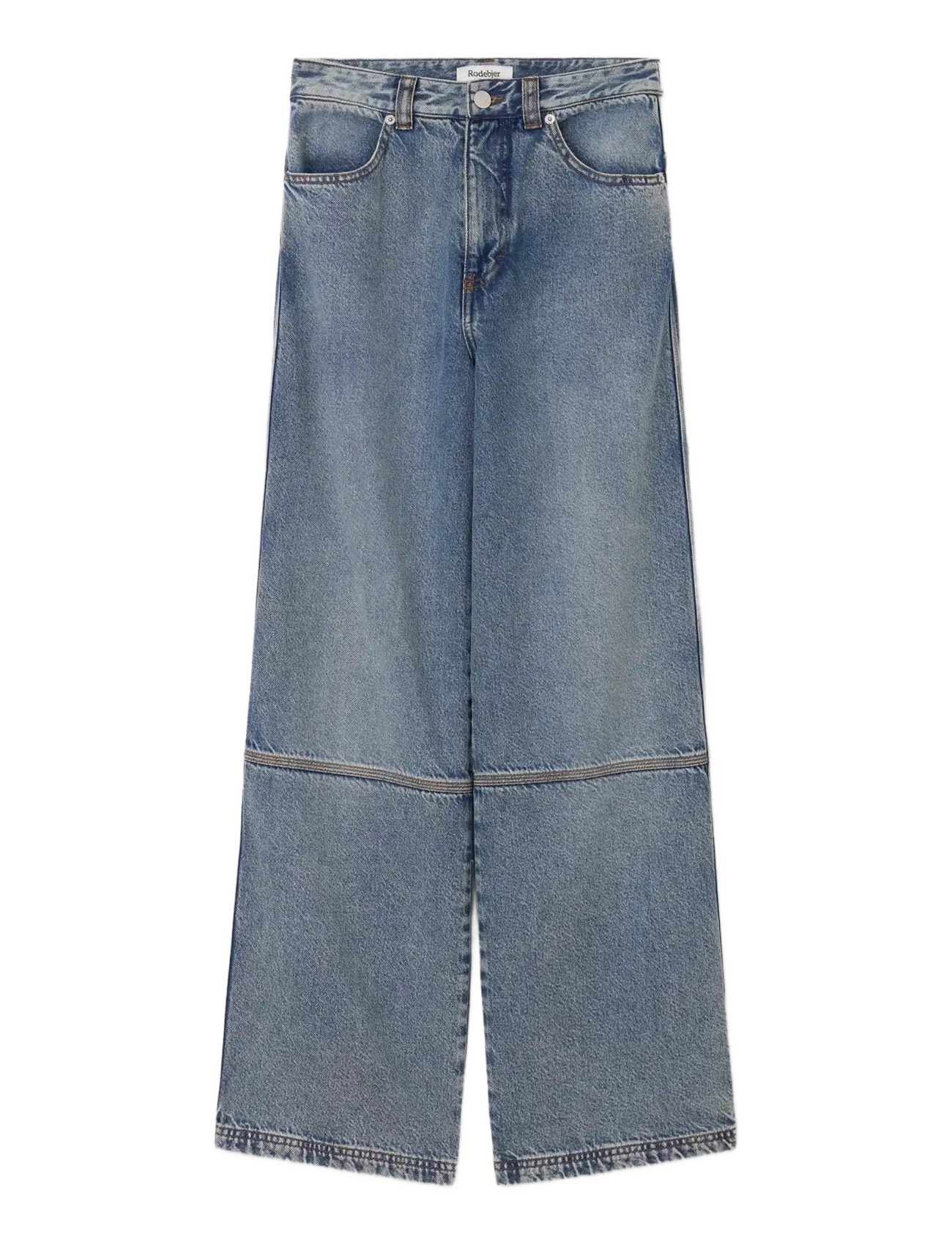 RODEBJER - Rodebjer Eileen Wash - hosen mit weitem bein - indigo - 1