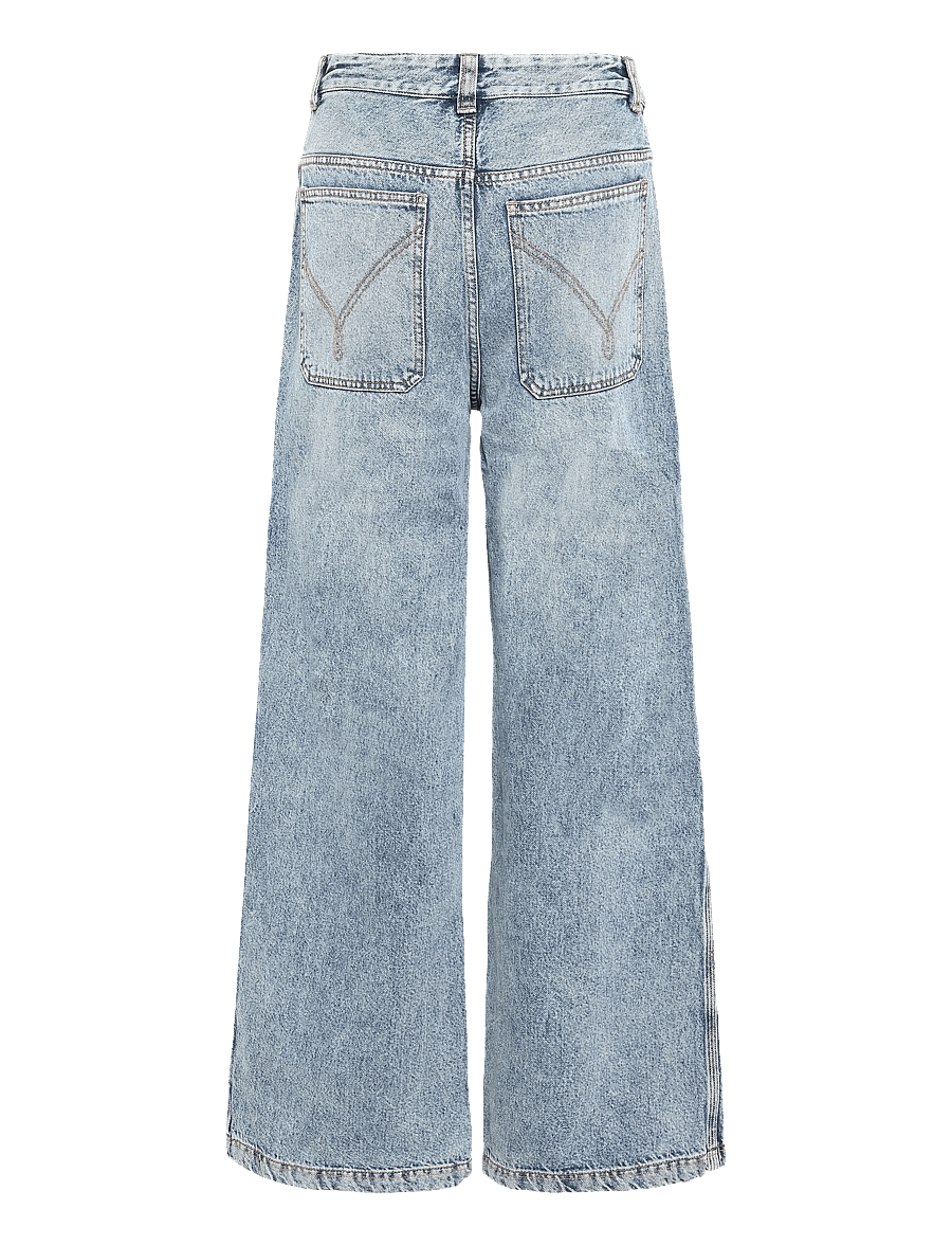 RODEBJER - Rodebjer Eileen Wash - hosen mit weitem bein - indigo - 2