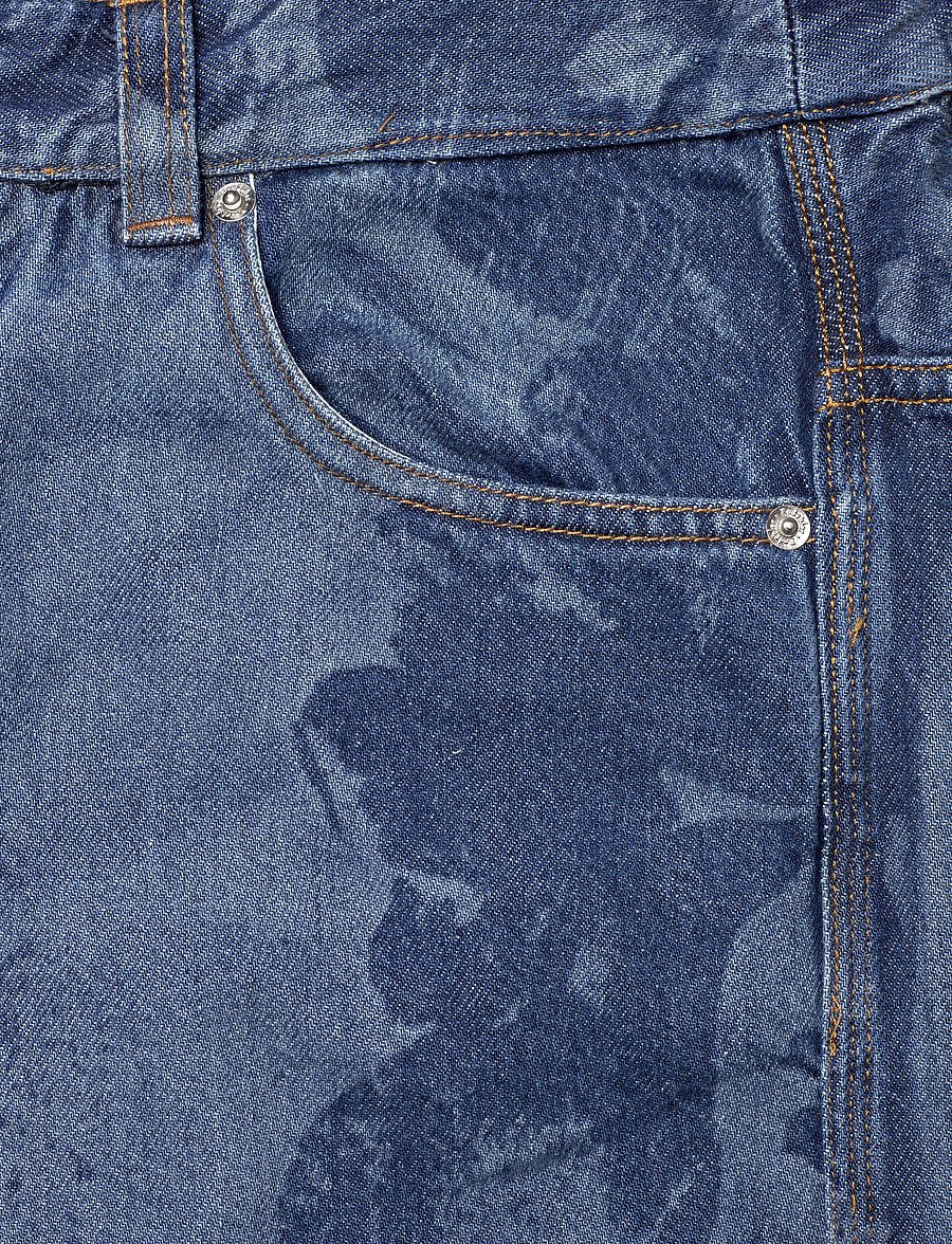 RODEBJER - Rodebjer Eileen Denim Flower - brede jeans - indigo - 4