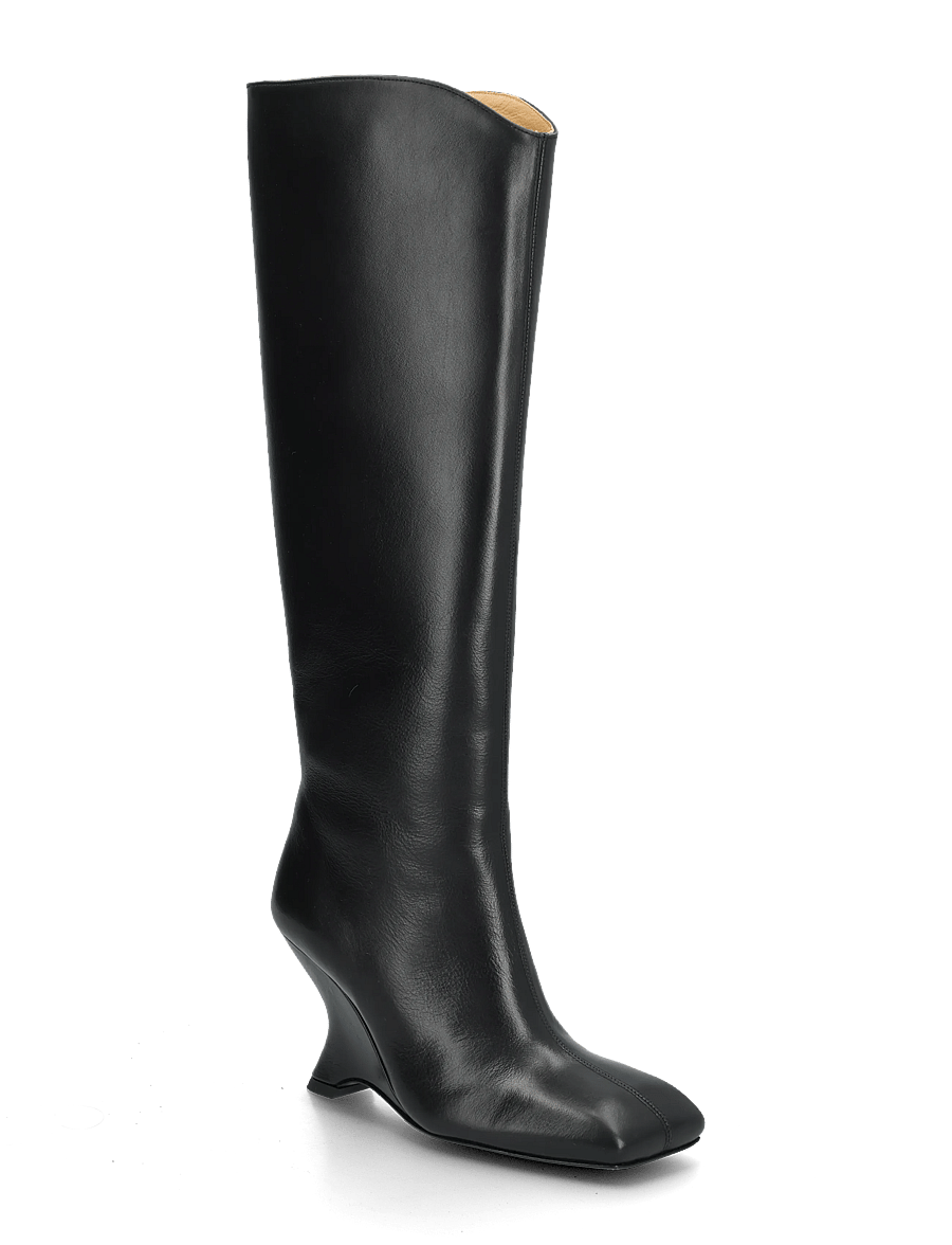 RODEBJER - RODEBJER LYLA BOOT - langskaftede støvler - black - 0