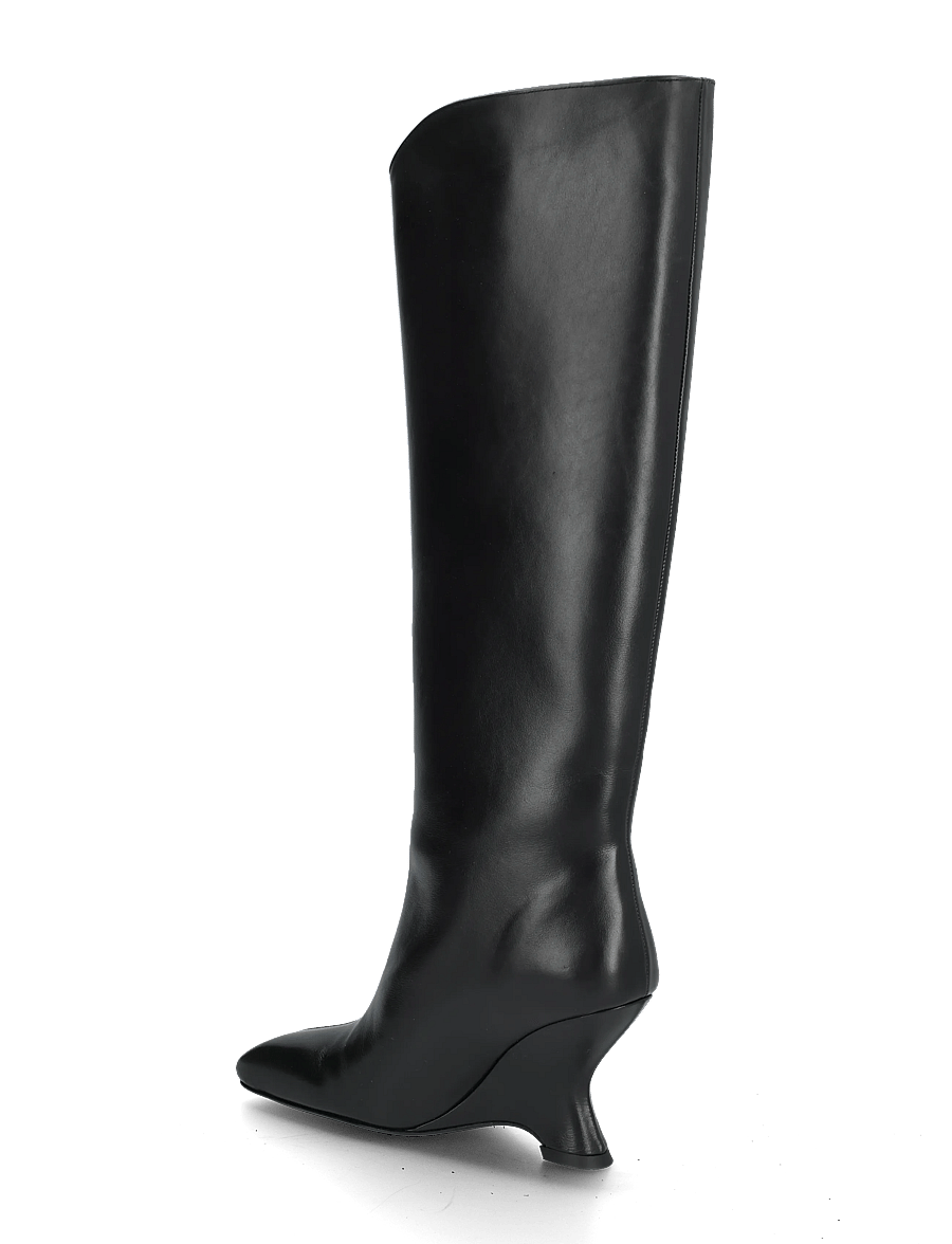 RODEBJER - RODEBJER LYLA BOOT - langskaftede støvler - black - 1