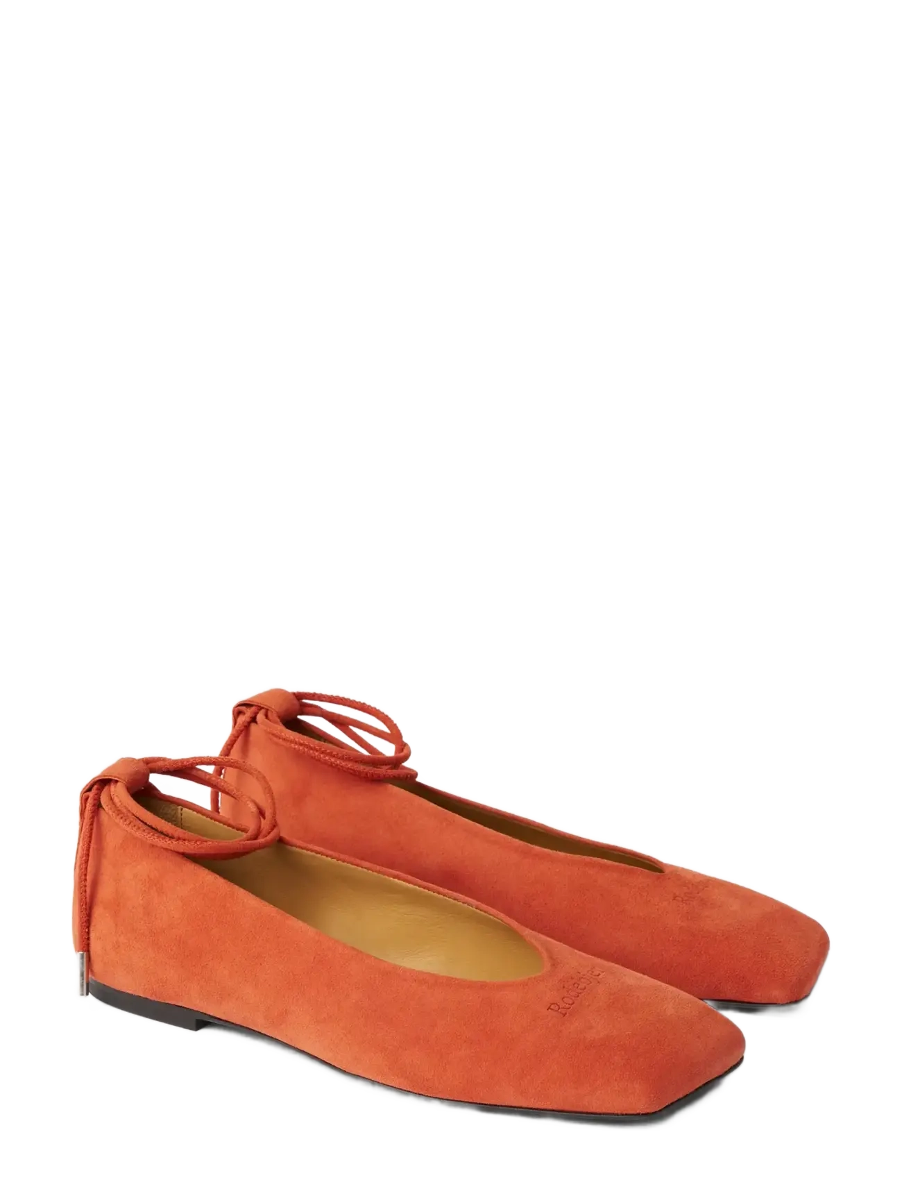 RODEBJER Rodebjer Bachata Ballerina Orange - 39 - Damen