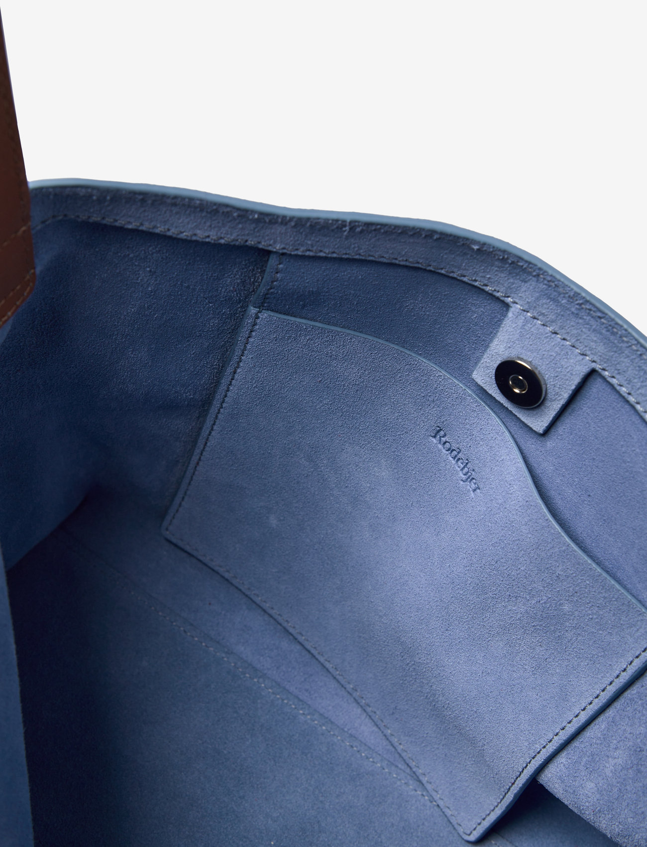 RODEBJER - Rodebjer Shell Sack Mini Suede - geburtstagsgeschenke - sky blue - 4