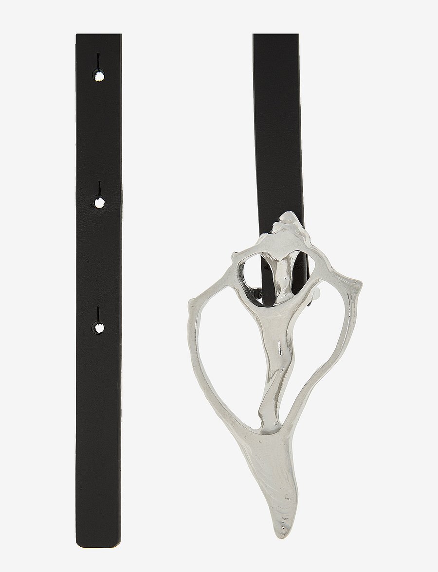 RODEBJER - RODEBJER SHELL - nahkrihmad - black/silver - 1