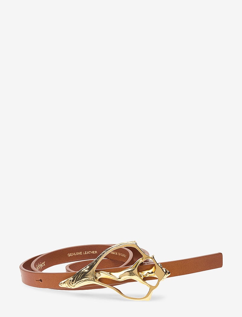 RODEBJER - Rodebjer Shell - ledergürtel - brown/gold - 0
