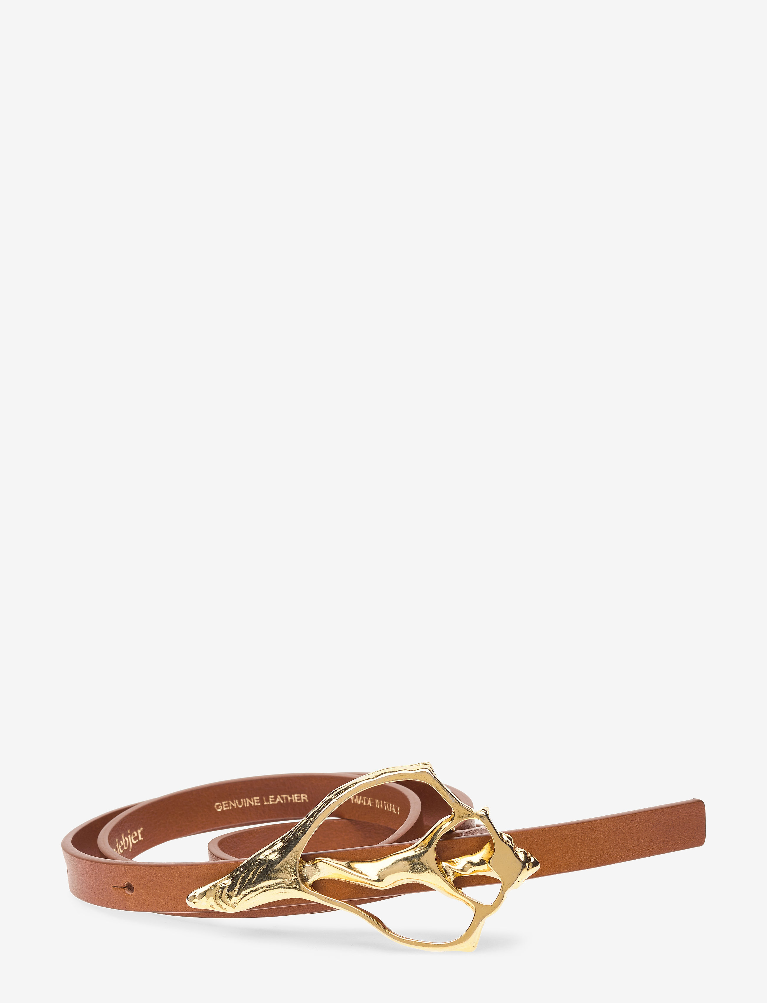RODEBJER Rodebjer Shell - Vyöt - BROWN/GOLD / brown
