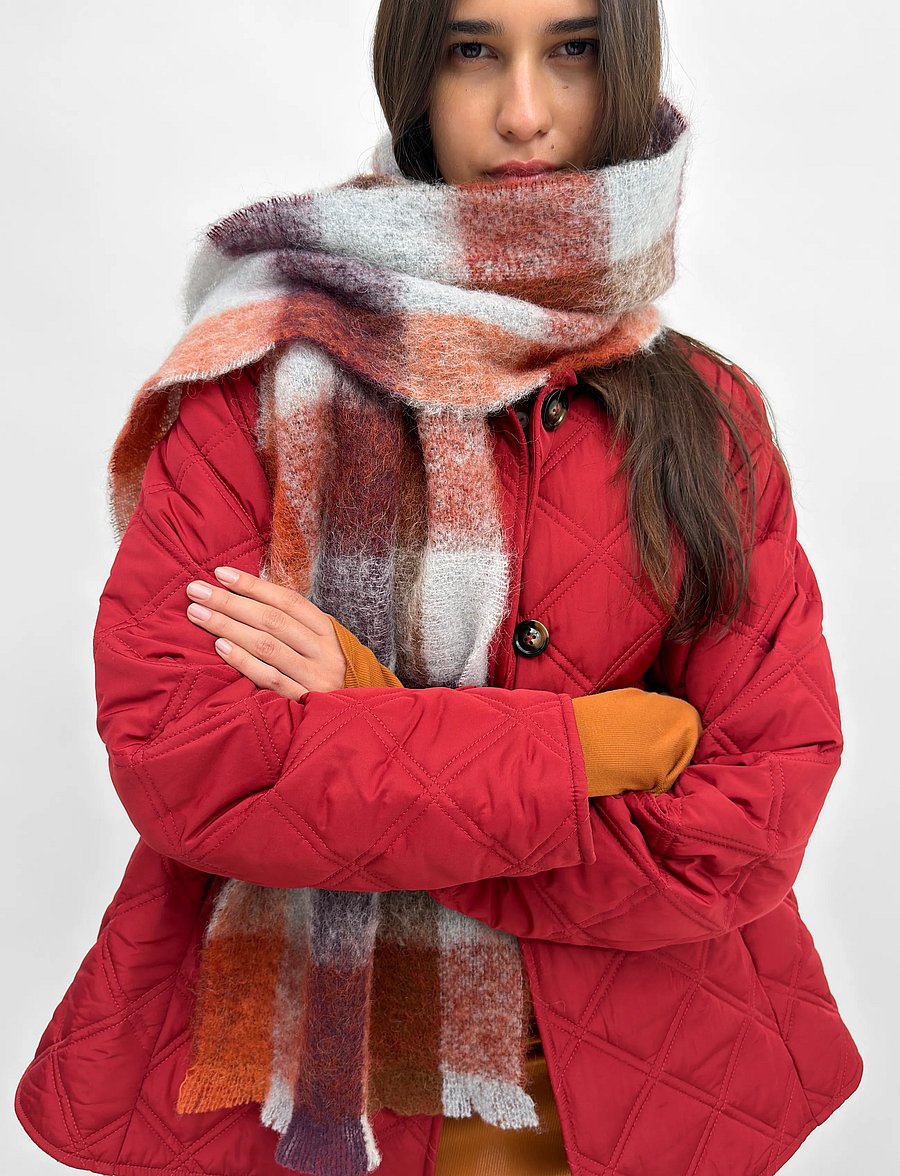RODEBJER - Rodebjer Misty - halsdukar - grape red - 0