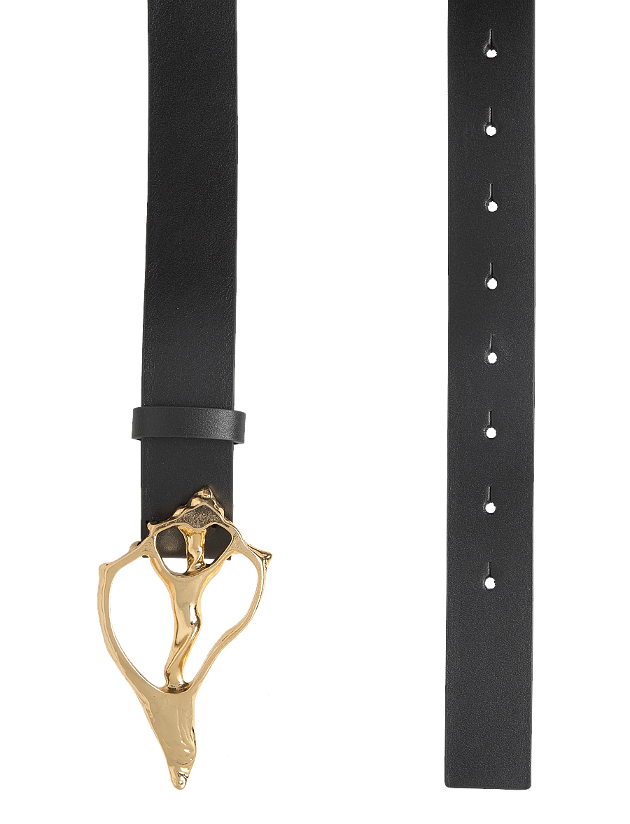 RODEBJER - Rodebjer Shell Wide - ledergürtel - black/gold - 1