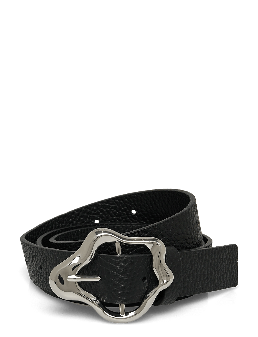 RODEBJER - Rodebjer Coral Pebble Belt - nahkrihmad - black - 0