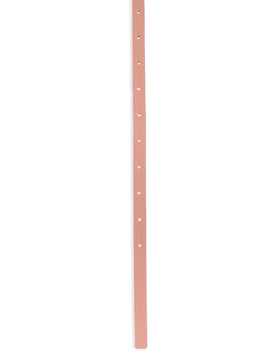 RODEBJER - Rodebjer Petit Shell Pebble Belt - nahkrihmad - antique pink - 2