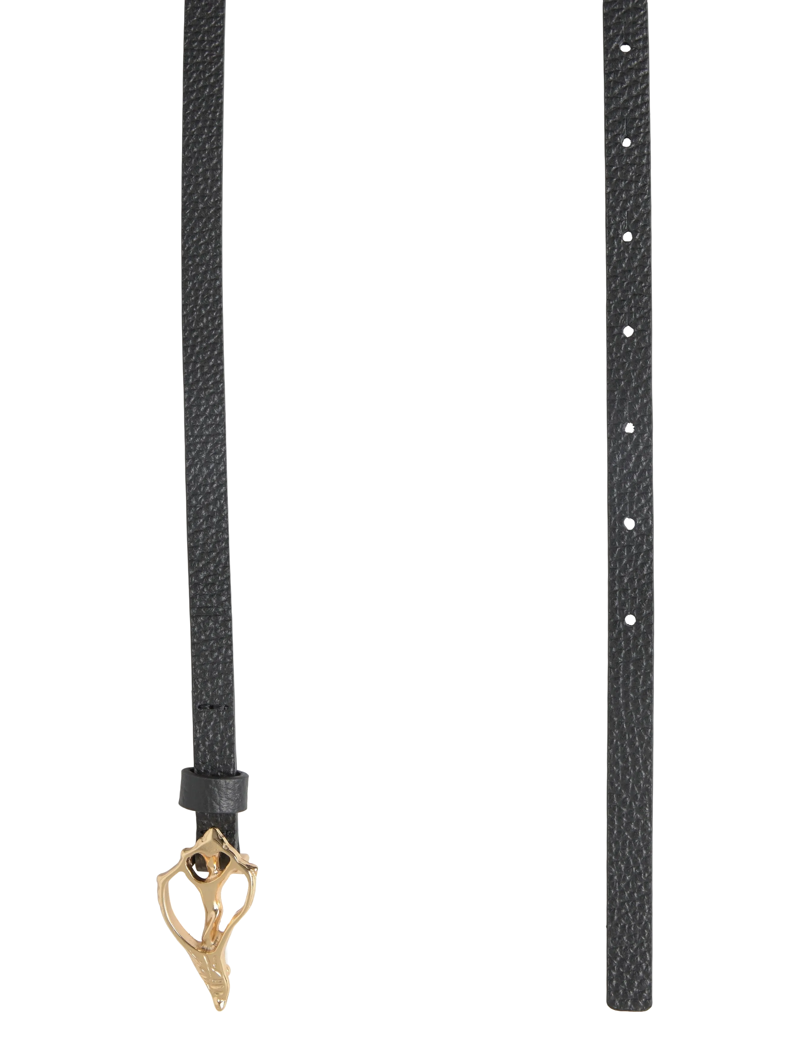 RODEBJER - Rodebjer Petit Shell Pebble Belt - belts - black/gold - 1