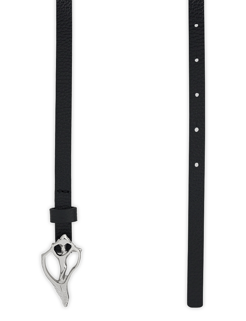 RODEBJER - Rodebjer Petit Shell Pebble Belt - casual gürtel - black/silver - 1