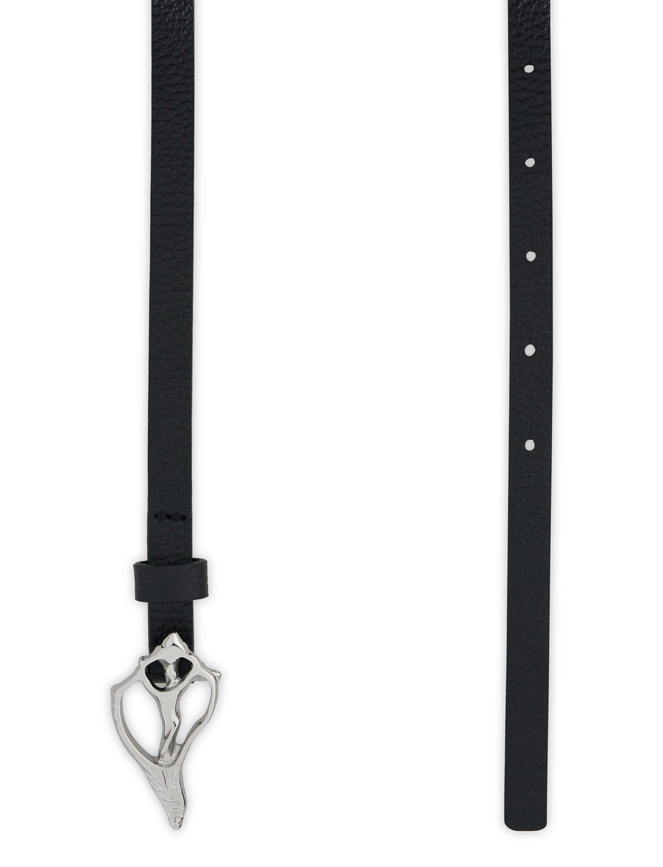 RODEBJER - Rodebjer Petit Shell Pebble Belt - black/silver - 1