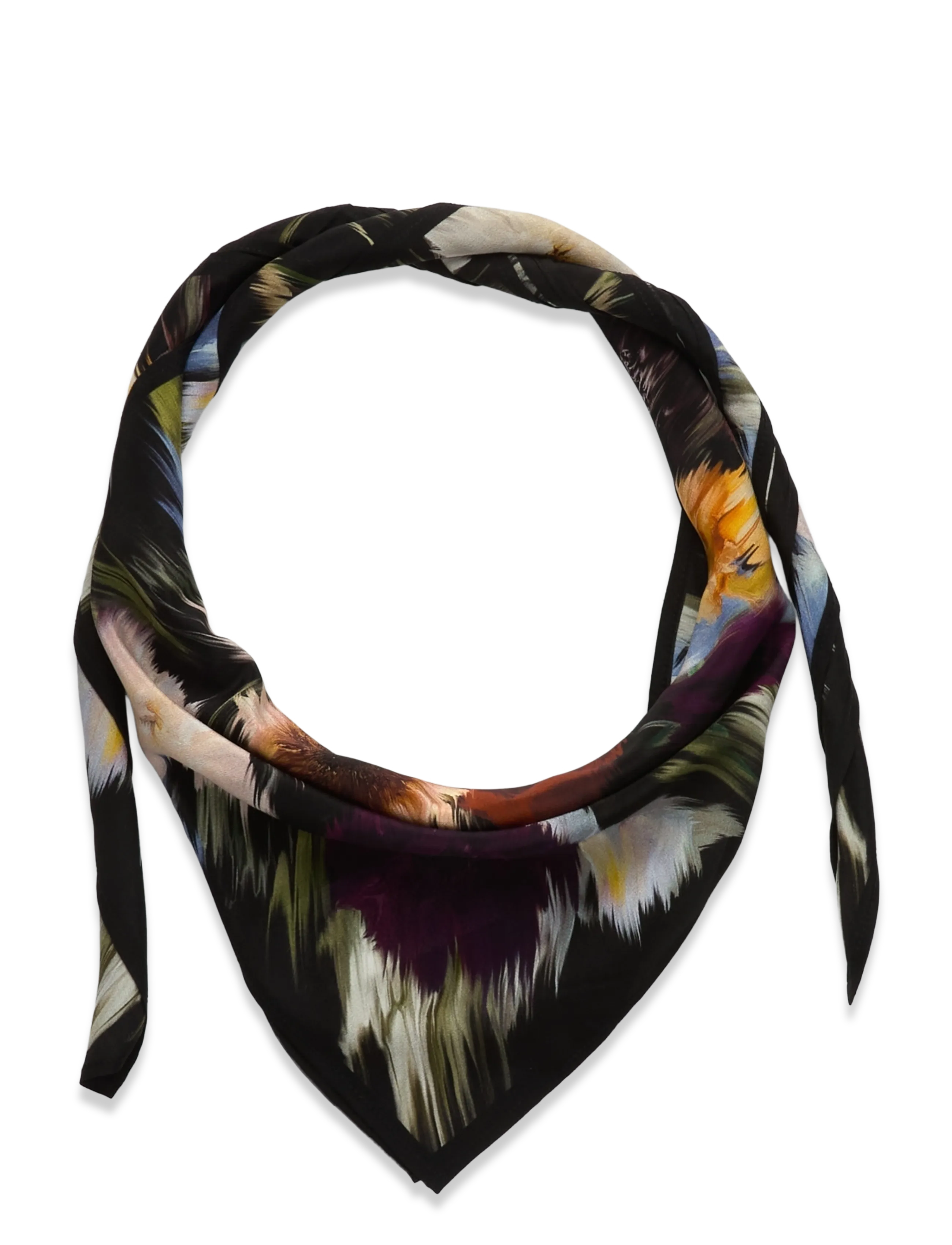 RODEBJER Rodebjer Flower Border Schal Schwarz - One Size - Damen