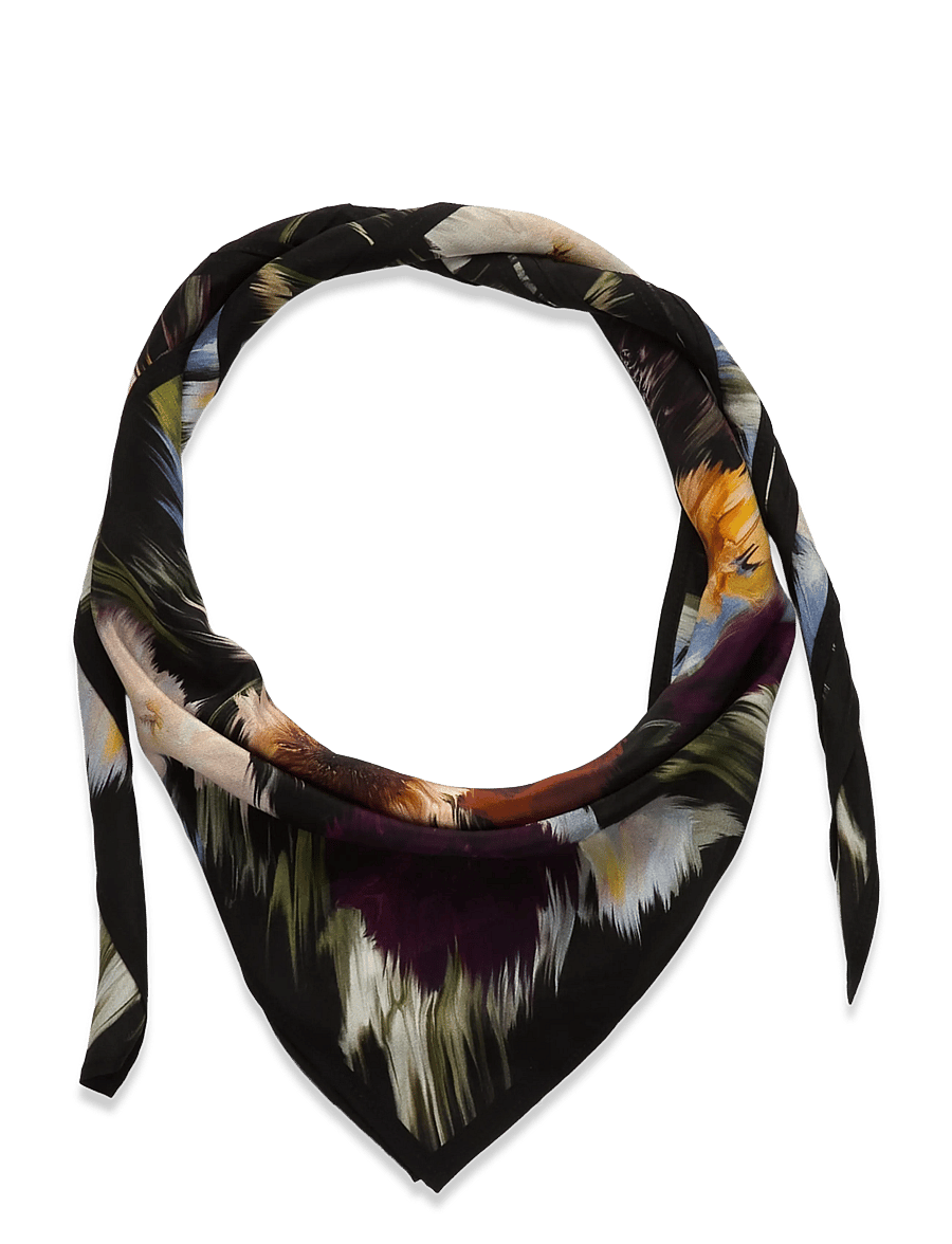RODEBJER - Rodebjer Flower Border Scarf - tynde tørklæder - multi colour - 0