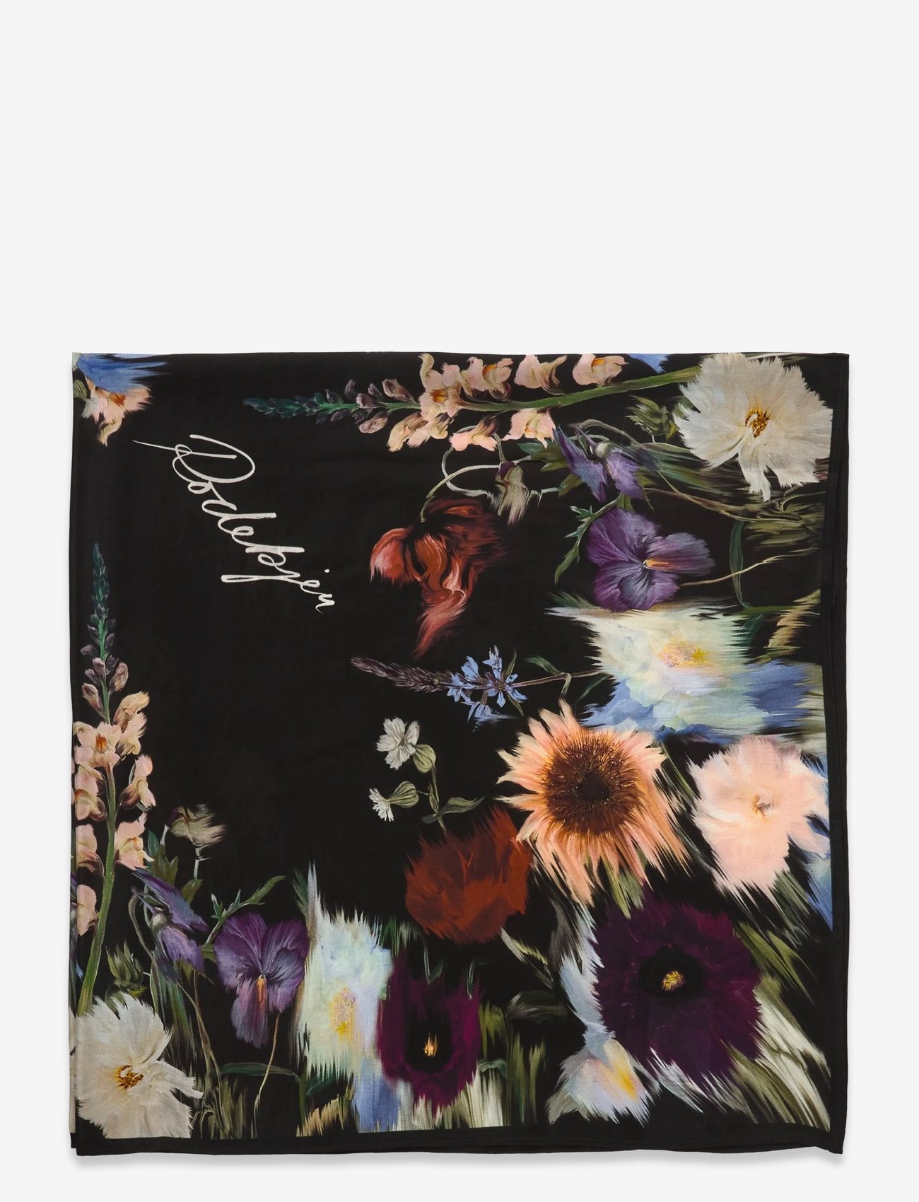 RODEBJER - Rodebjer Flower Border Scarf - tynde tørklæder - multi colour - 1