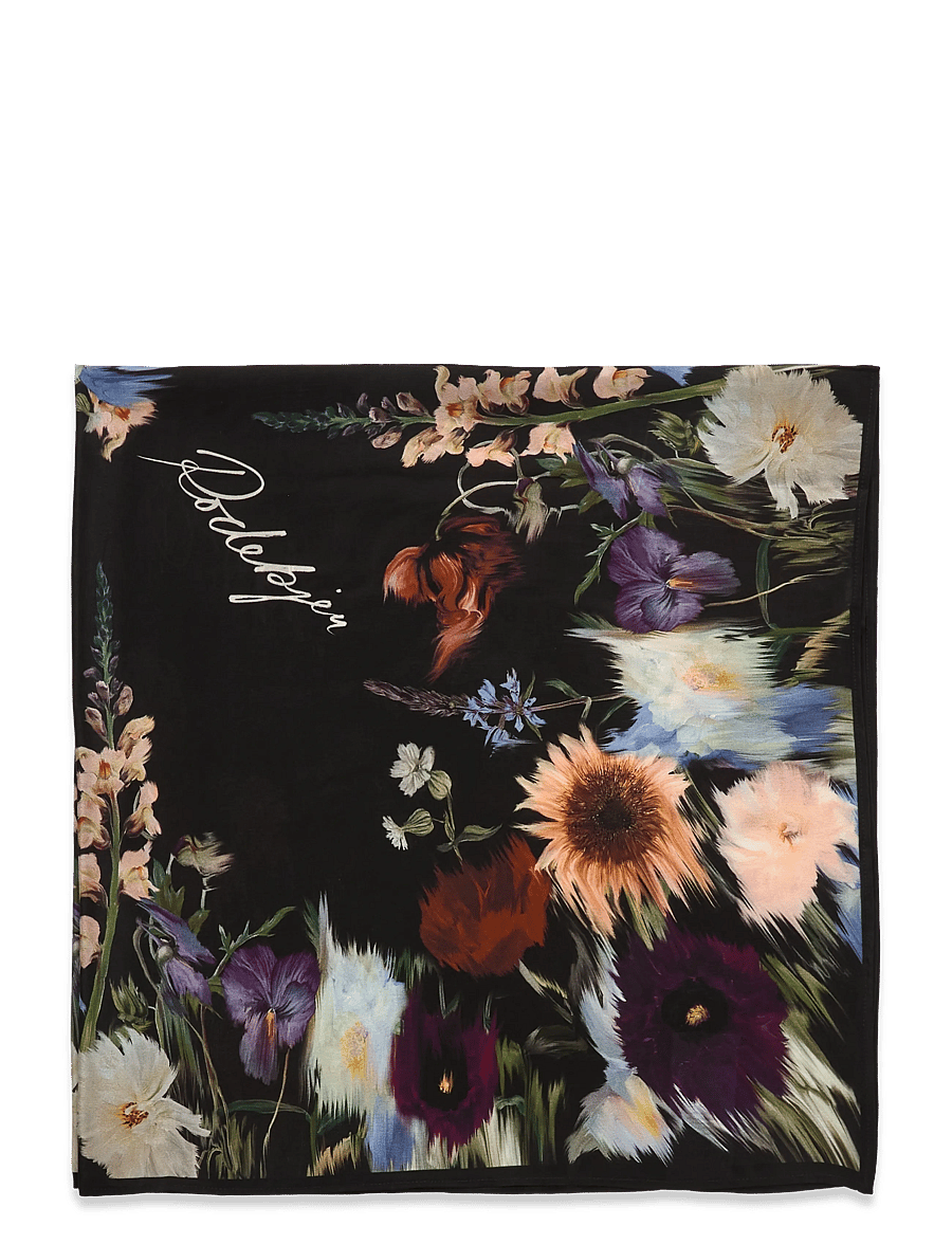RODEBJER - Rodebjer Flower Border Scarf - tynde tørklæder - multi colour - 1