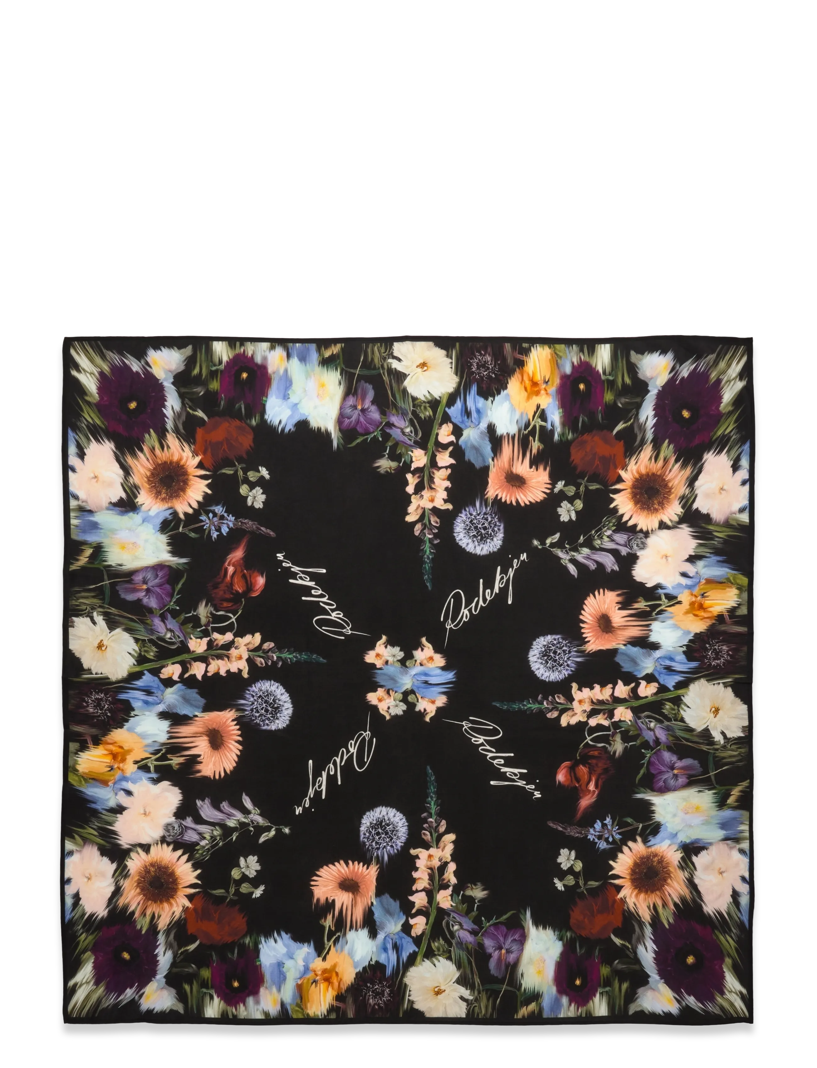 RODEBJER - Rodebjer Flower Border Scarf - tynde tørklæder - multi colour - 2