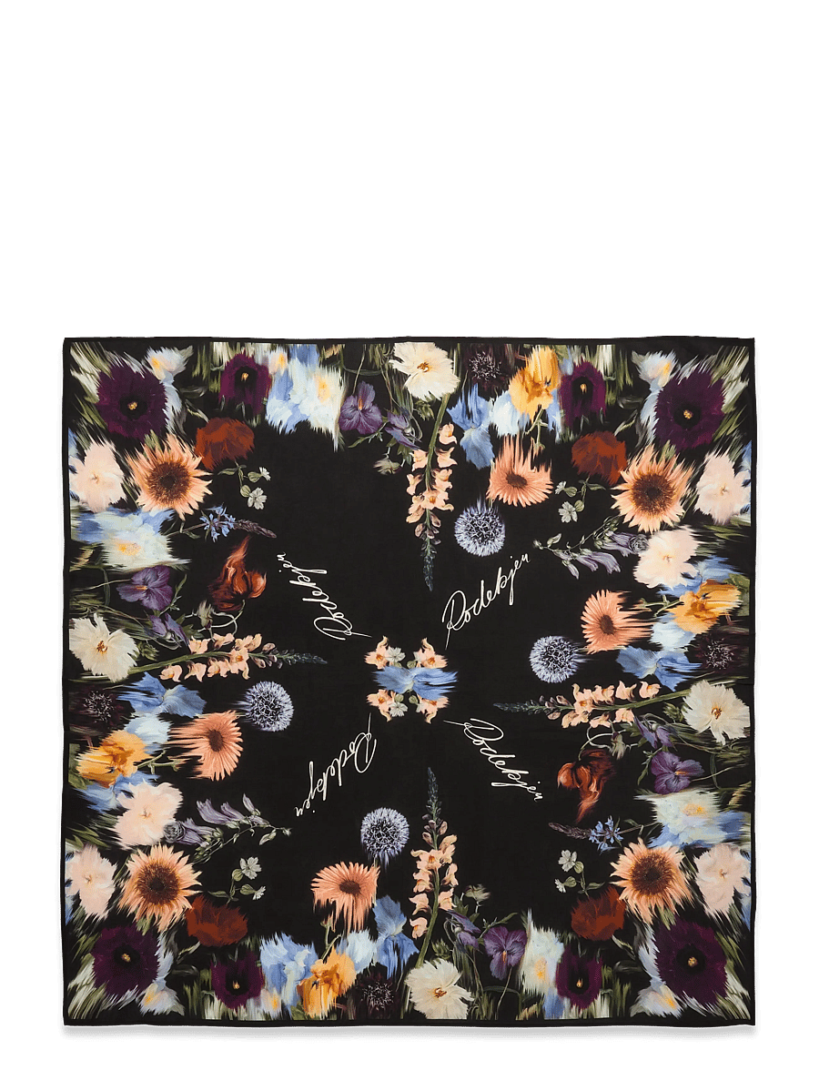 RODEBJER - Rodebjer Flower Border Scarf - tynde tørklæder - multi colour - 2