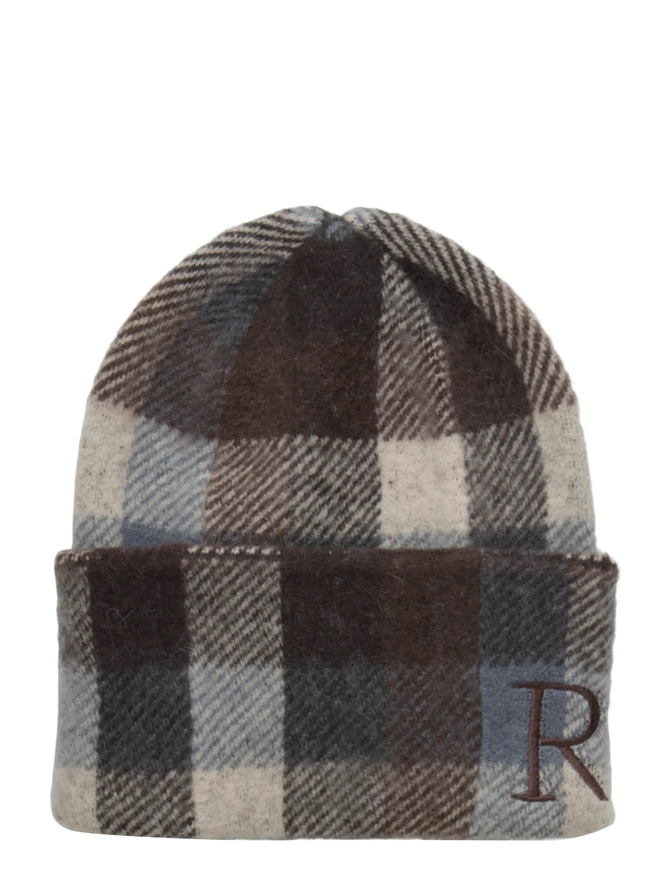 RODEBJER Rodebjer Sendina Check - Mützen - CHICORY COFFEE / brown