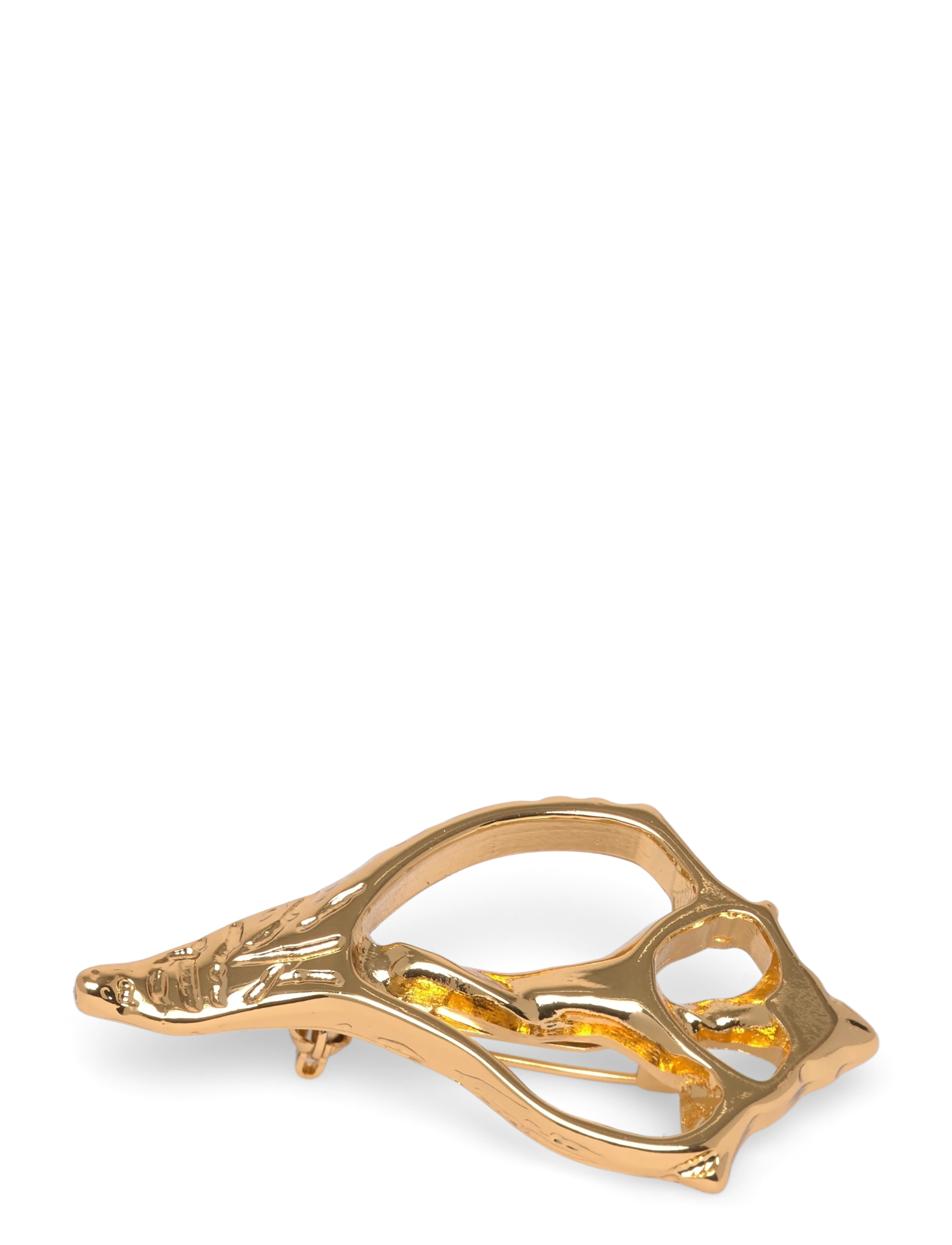 RODEBJER Rodebjer Petit Shell Broosh - Festtøj - GOLD / gold