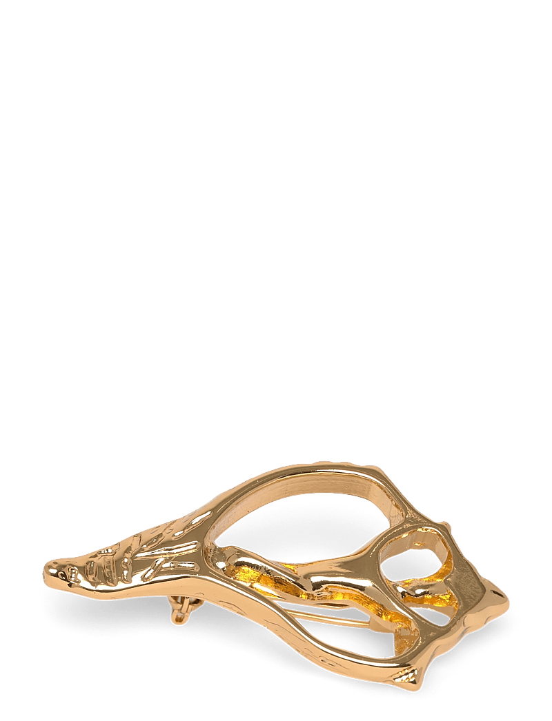 RODEBJER - Rodebjer Petit Shell Broosh - broschen - gold - 0