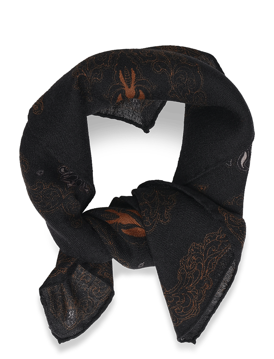 RODEBJER - Rodebjer Hank Scarf Small - halstørklæder - dark coffee - 0