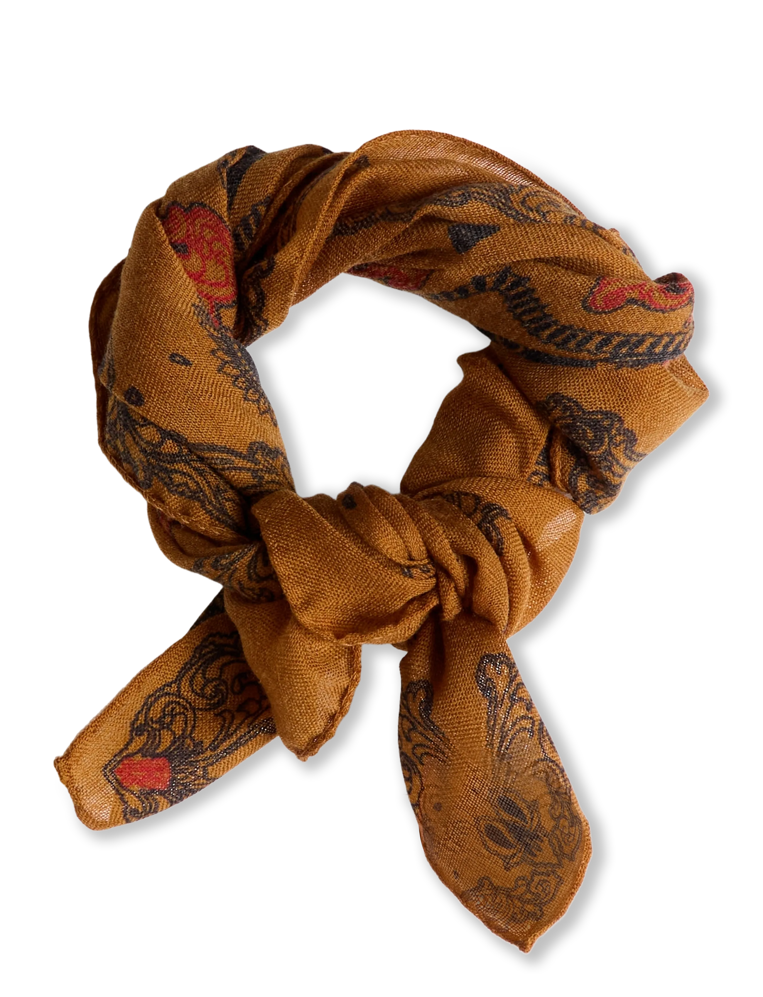 RODEBJER Rodebjer Hank Scarf Small - Accessories - NUTTY / brown
