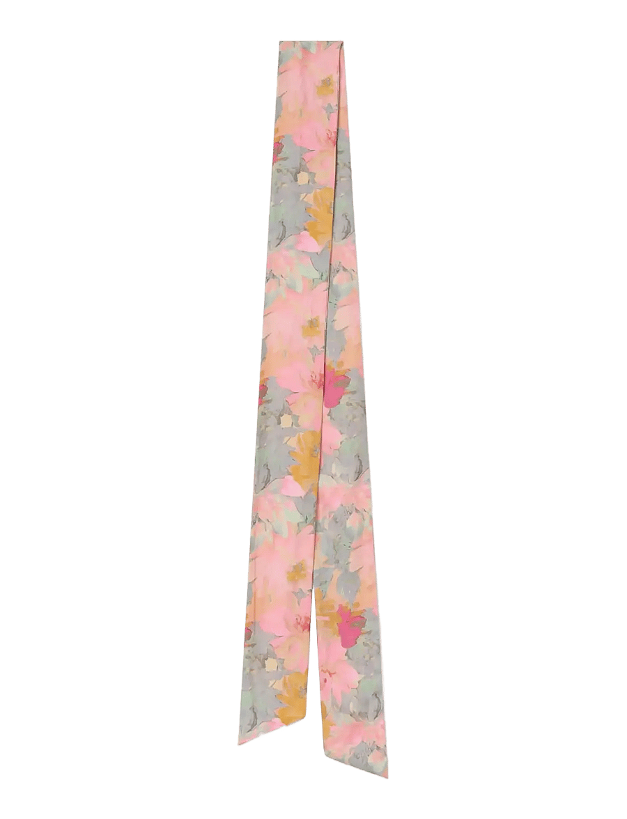 RODEBJER - Rodebjer Luna Scarf Floral - modetrends - paint pink/saffron - 1