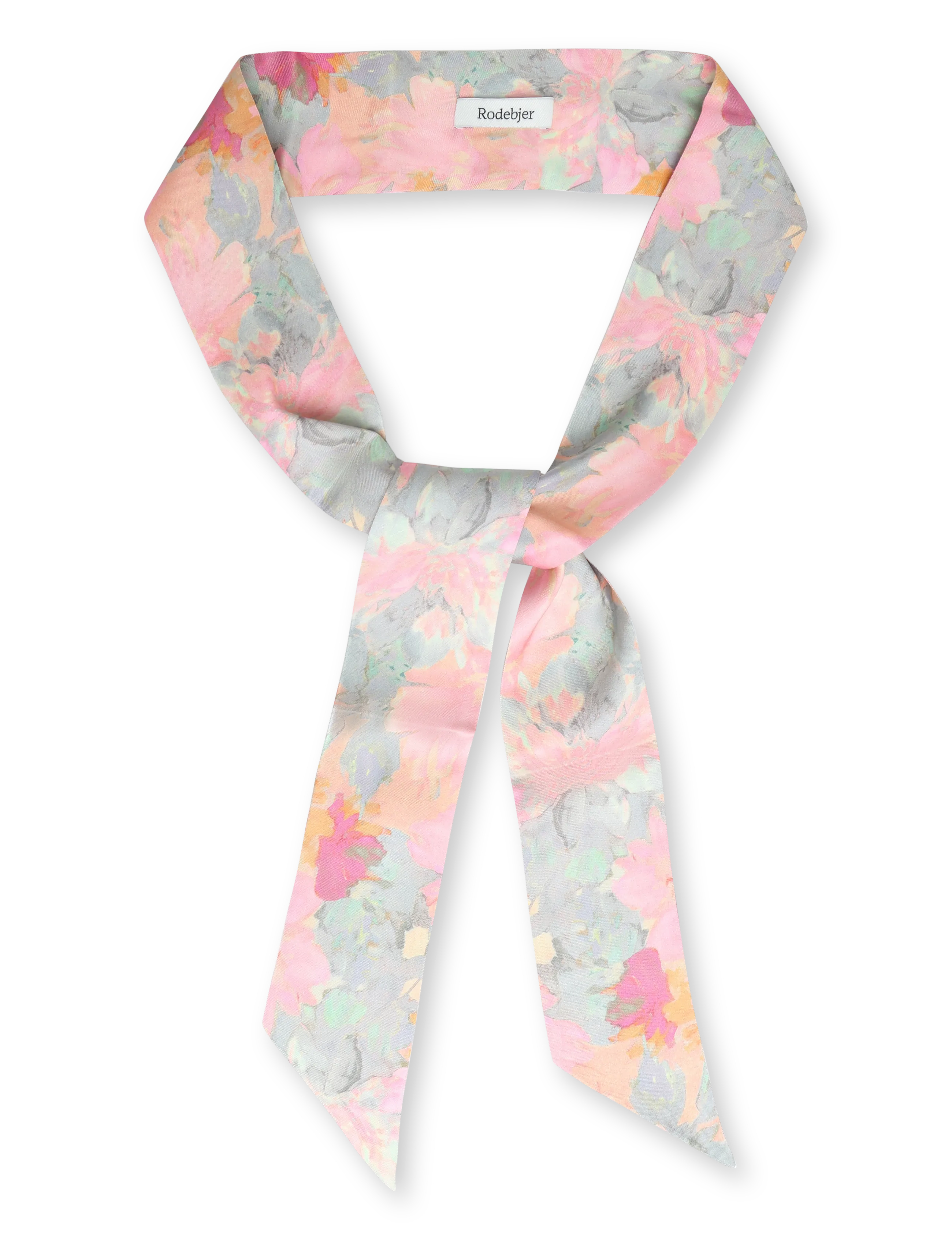 RODEBJER Rodebjer Luna Scarf Floral - Tynde tørklæder - PAINT PINK/SAFFRON / pink/rose