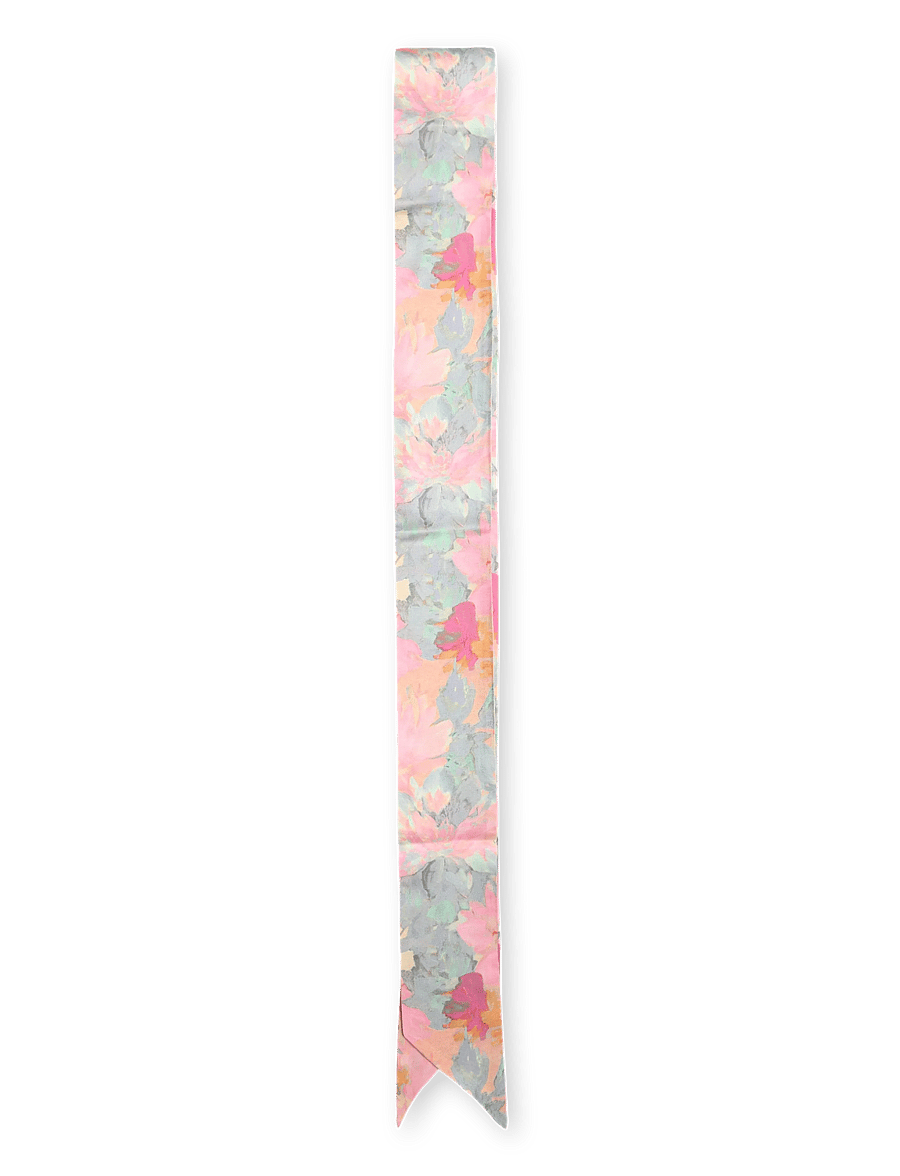 RODEBJER - Rodebjer Luna Scarf Floral - kerged sallid - paint pink/saffron - 2