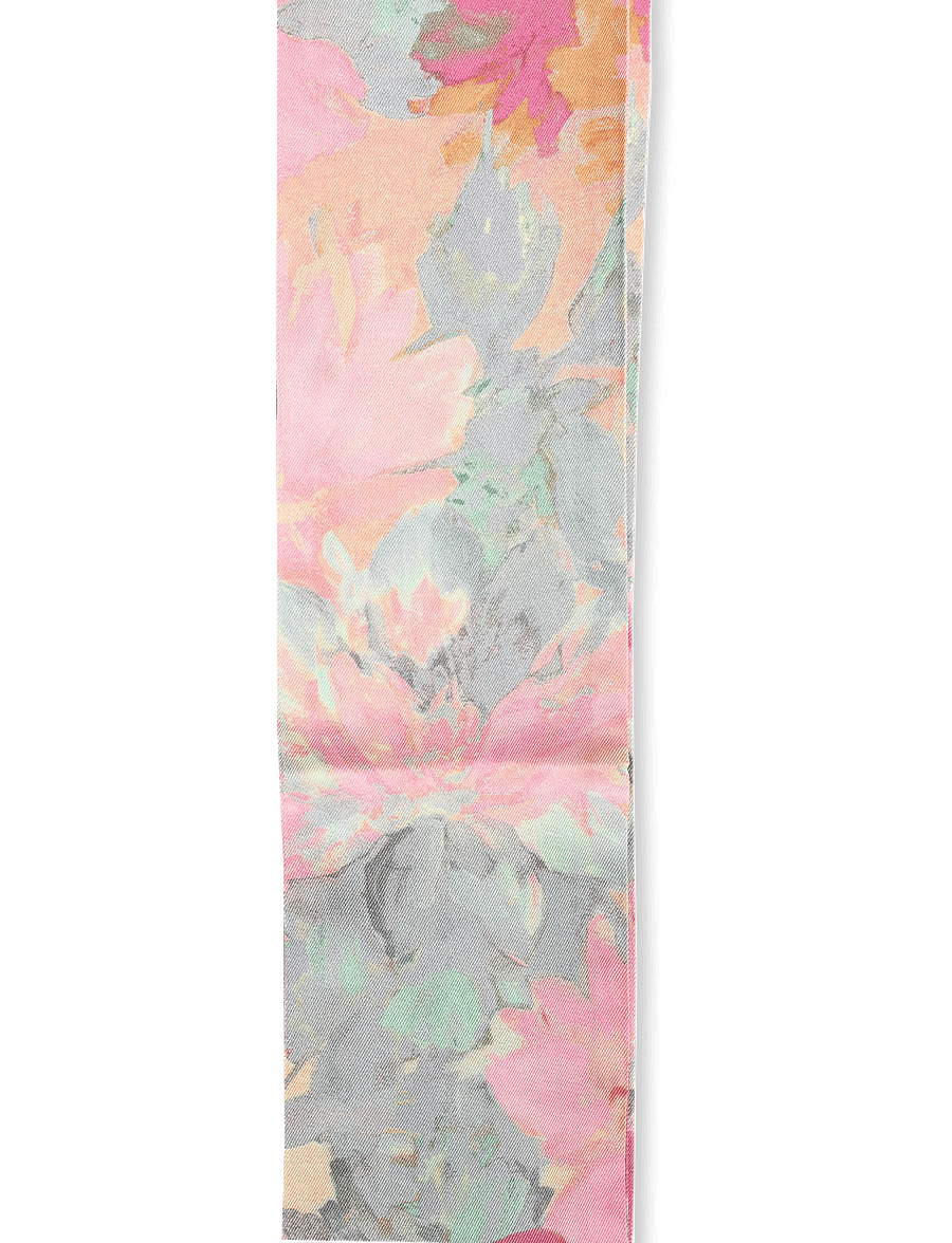 RODEBJER - Rodebjer Luna Scarf Floral - kerged sallid - paint pink/saffron - 3