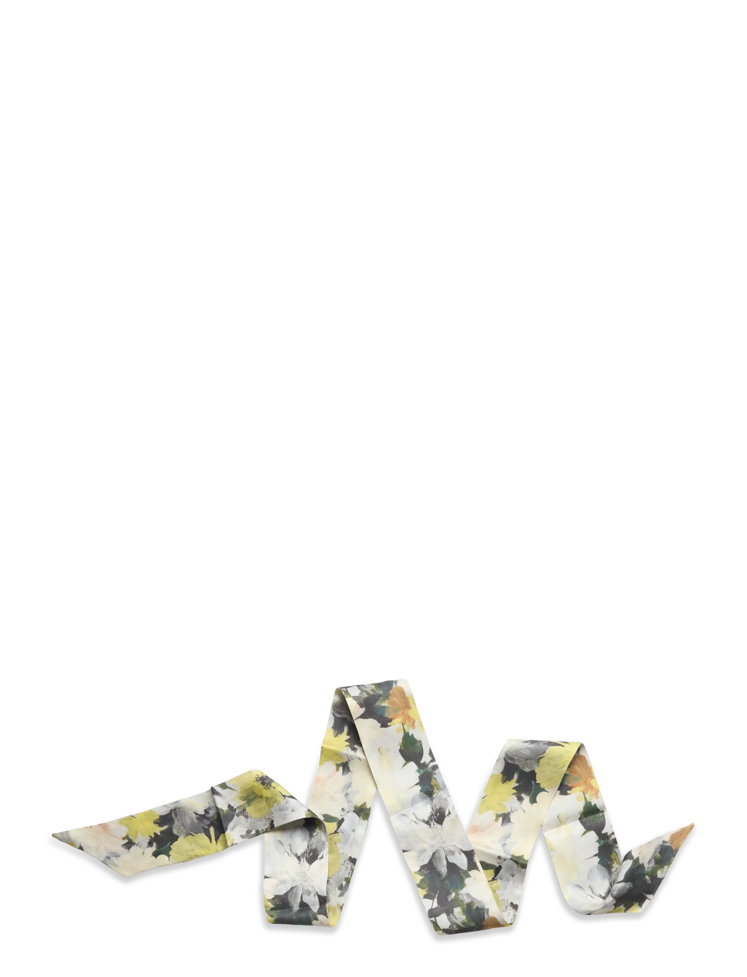 RODEBJER - Rodebjer Luna Scarf Floral - tynde tørklæder - yellow/black - 1