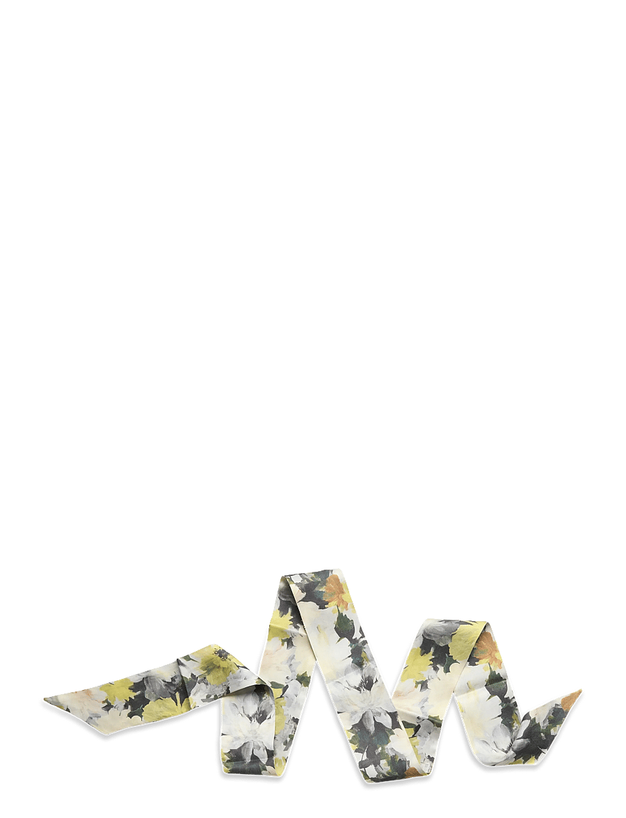 RODEBJER - Rodebjer Luna Scarf Floral - tynde tørklæder - yellow/black - 1