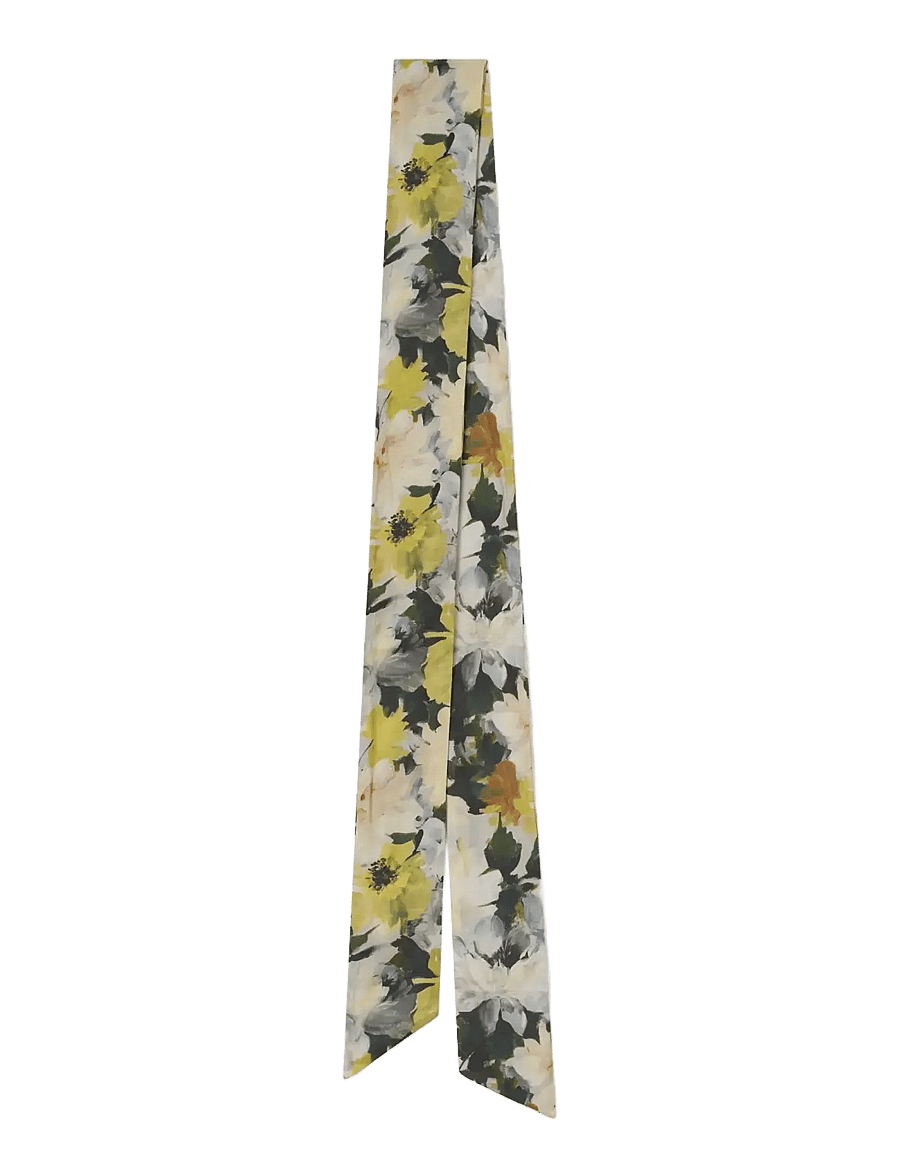RODEBJER - Rodebjer Luna Scarf Floral - modetrends - yellow/black - 1