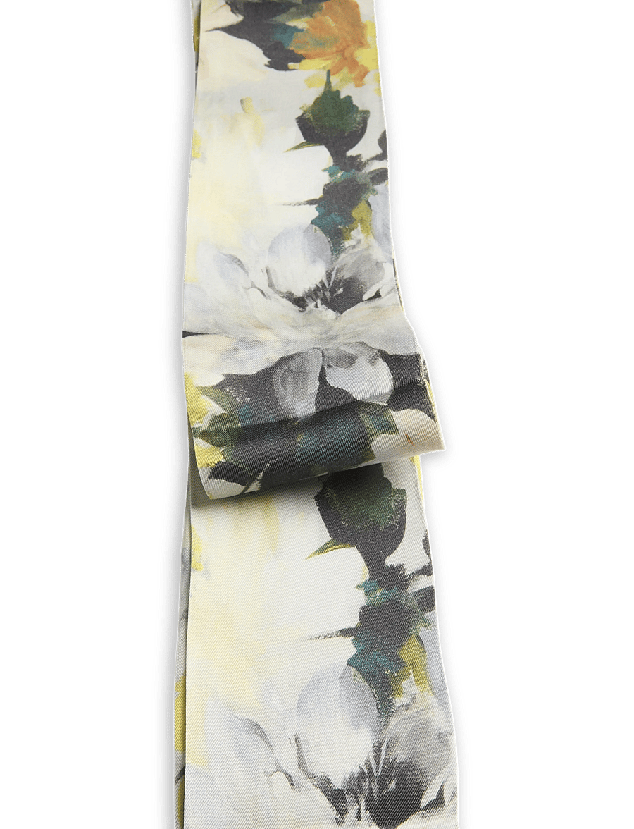 RODEBJER - Rodebjer Luna Scarf Floral - tynde tørklæder - yellow/black - 3