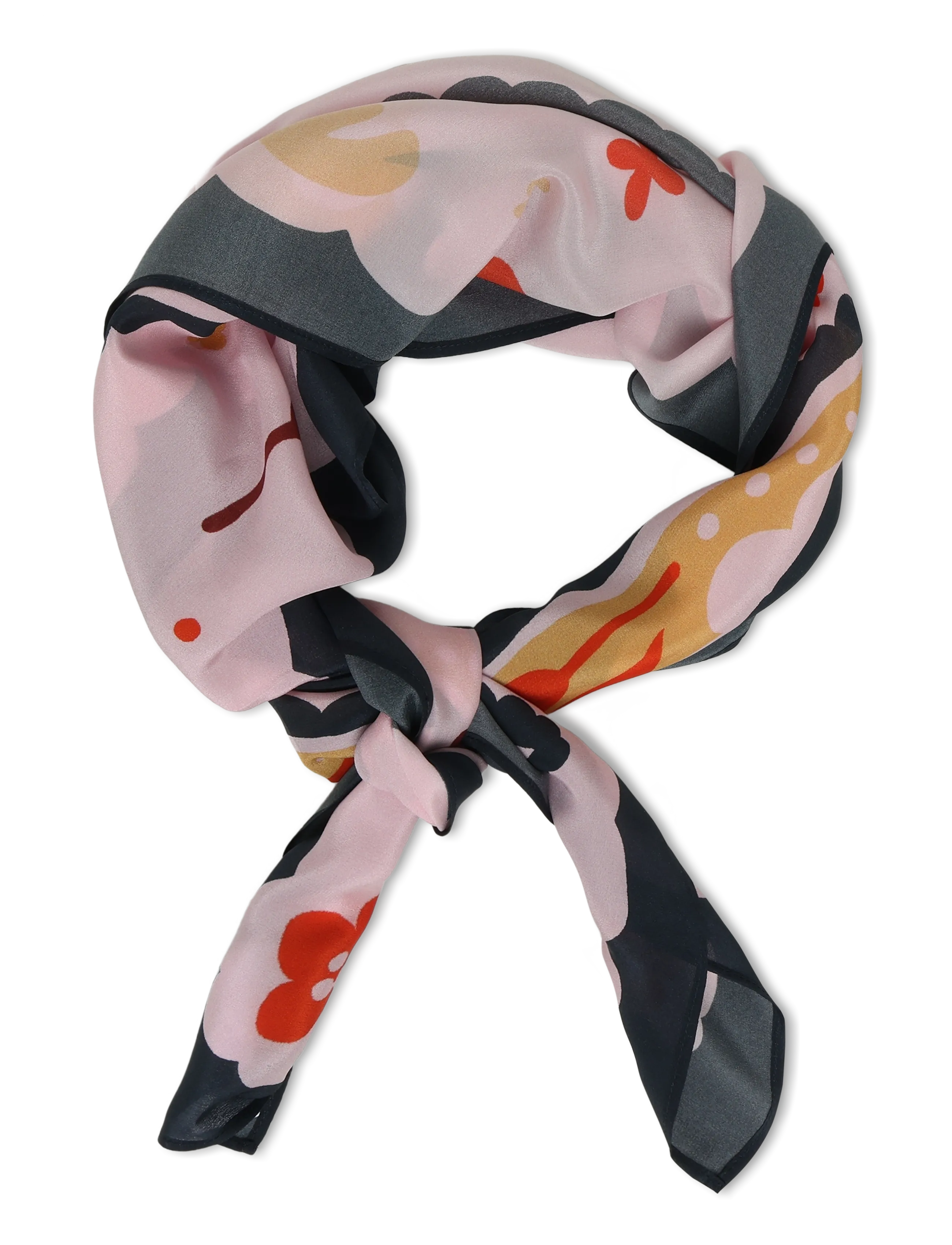 RODEBJER Rodebjer Swallow Scarf - Aksessuaarid - PINK MULTI / pink/rose